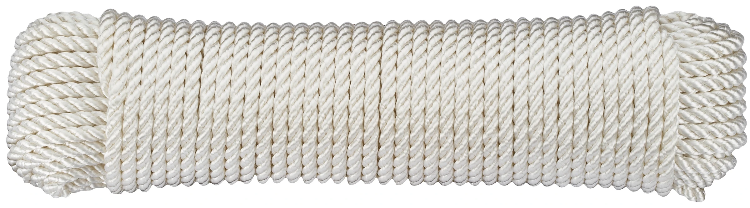 Polyamid-Seil, (Docke), weiß, 6 mm, Tragkr. 110 kg, 30 m