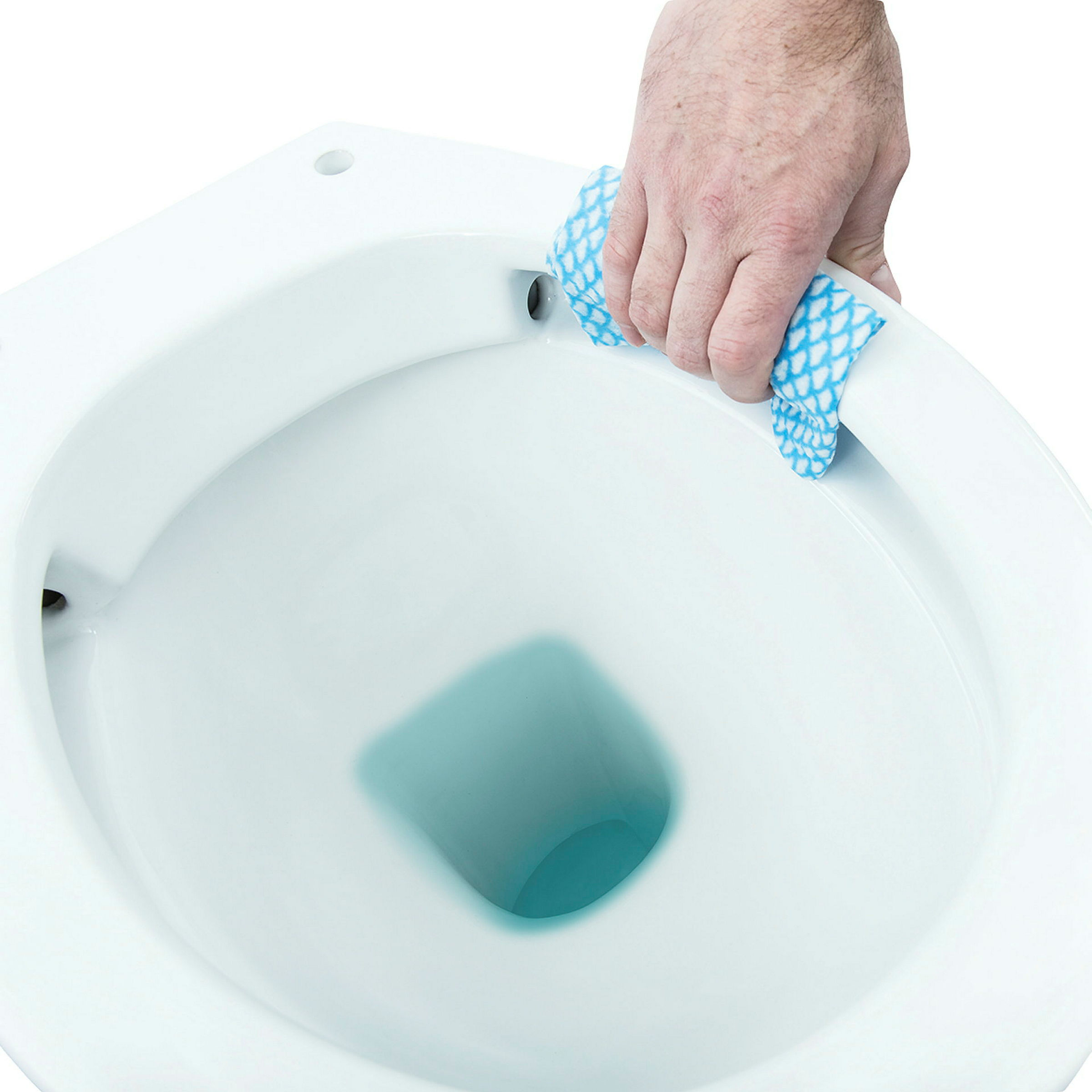 CORNAT Stand-WC spülrandlos weiss