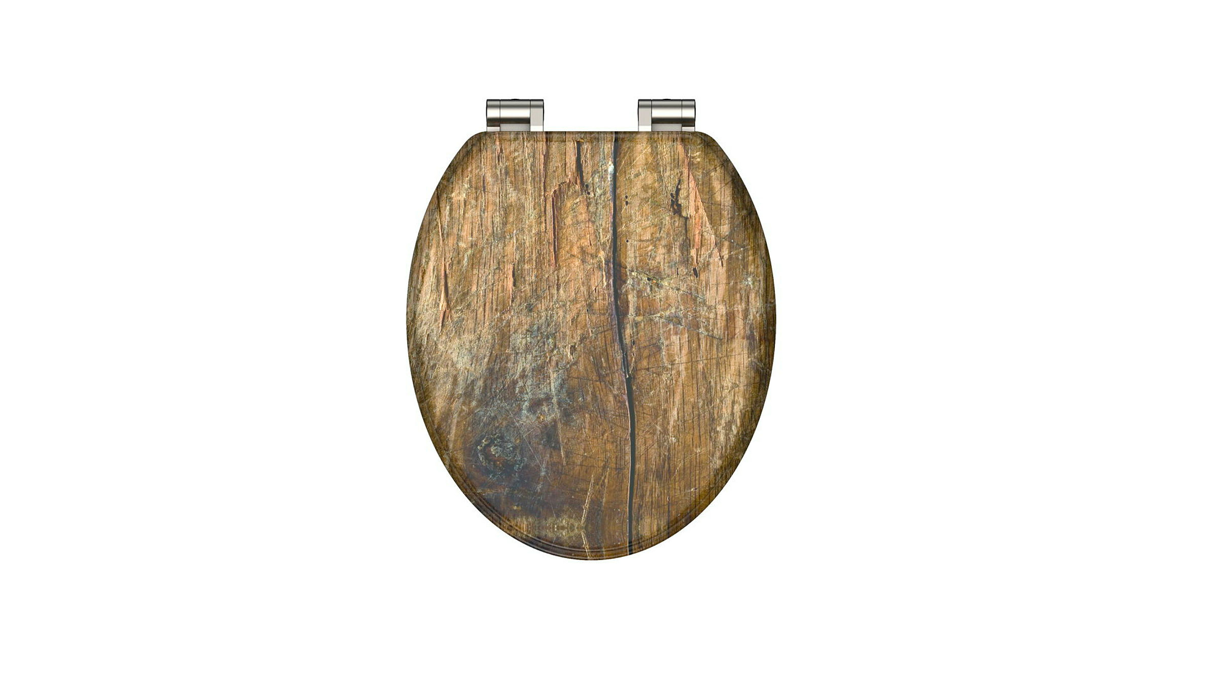 MDF WC-Sitz SOLID WOOD, mit Absenkautomatik