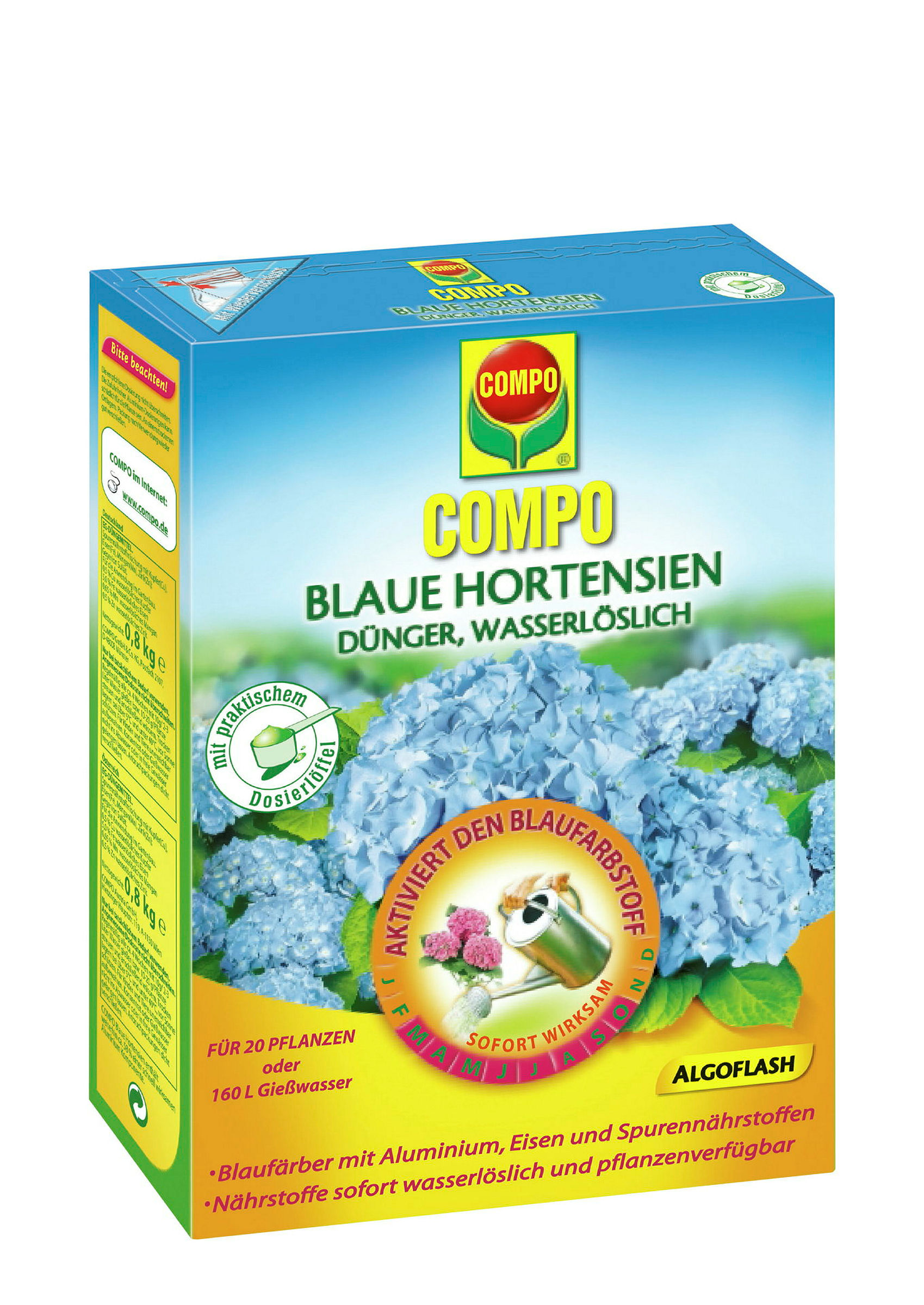 COMPO Blaue Hortensien800 g