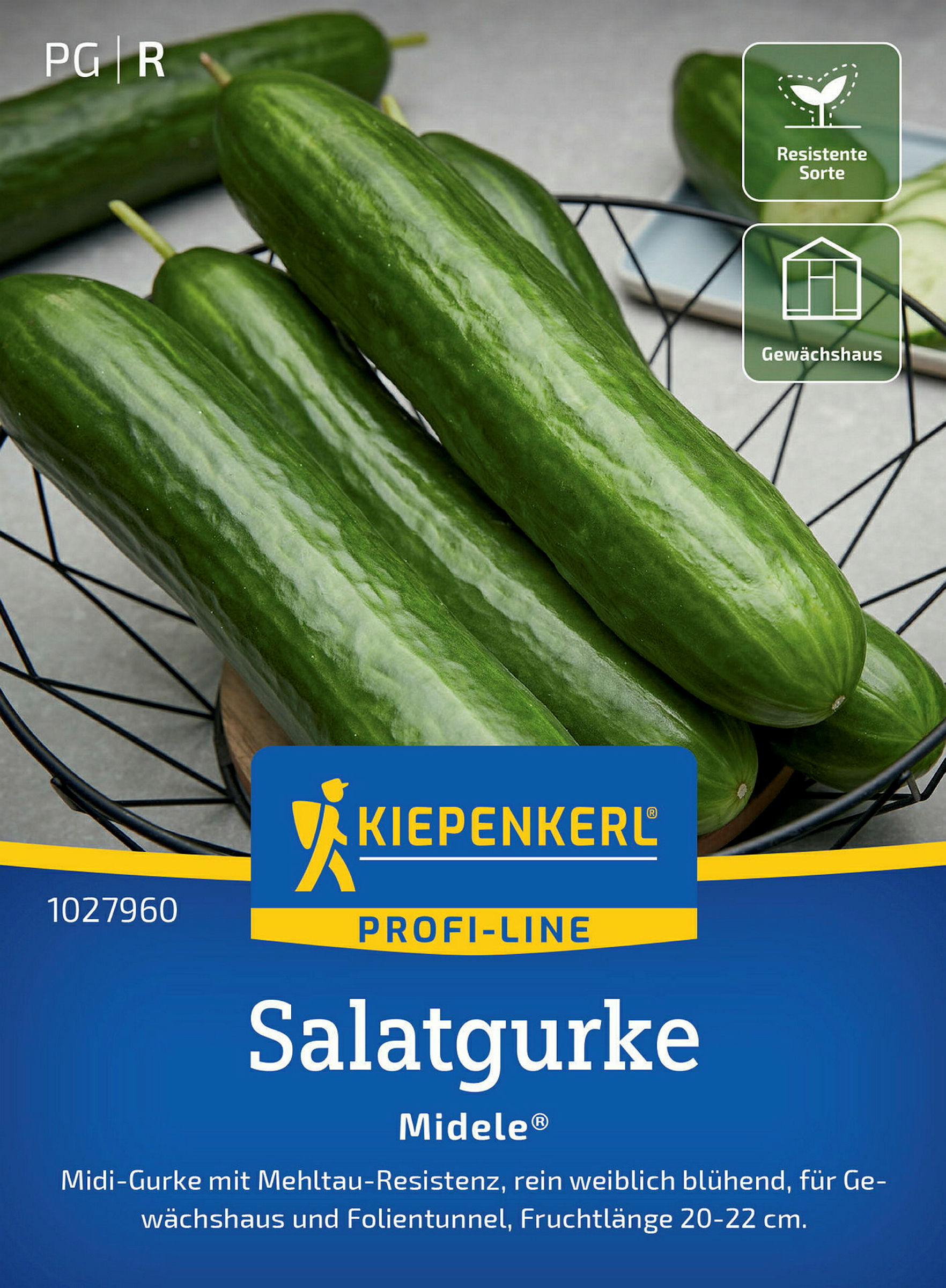 Kiepenkerl Salatgurke Midele®, F1