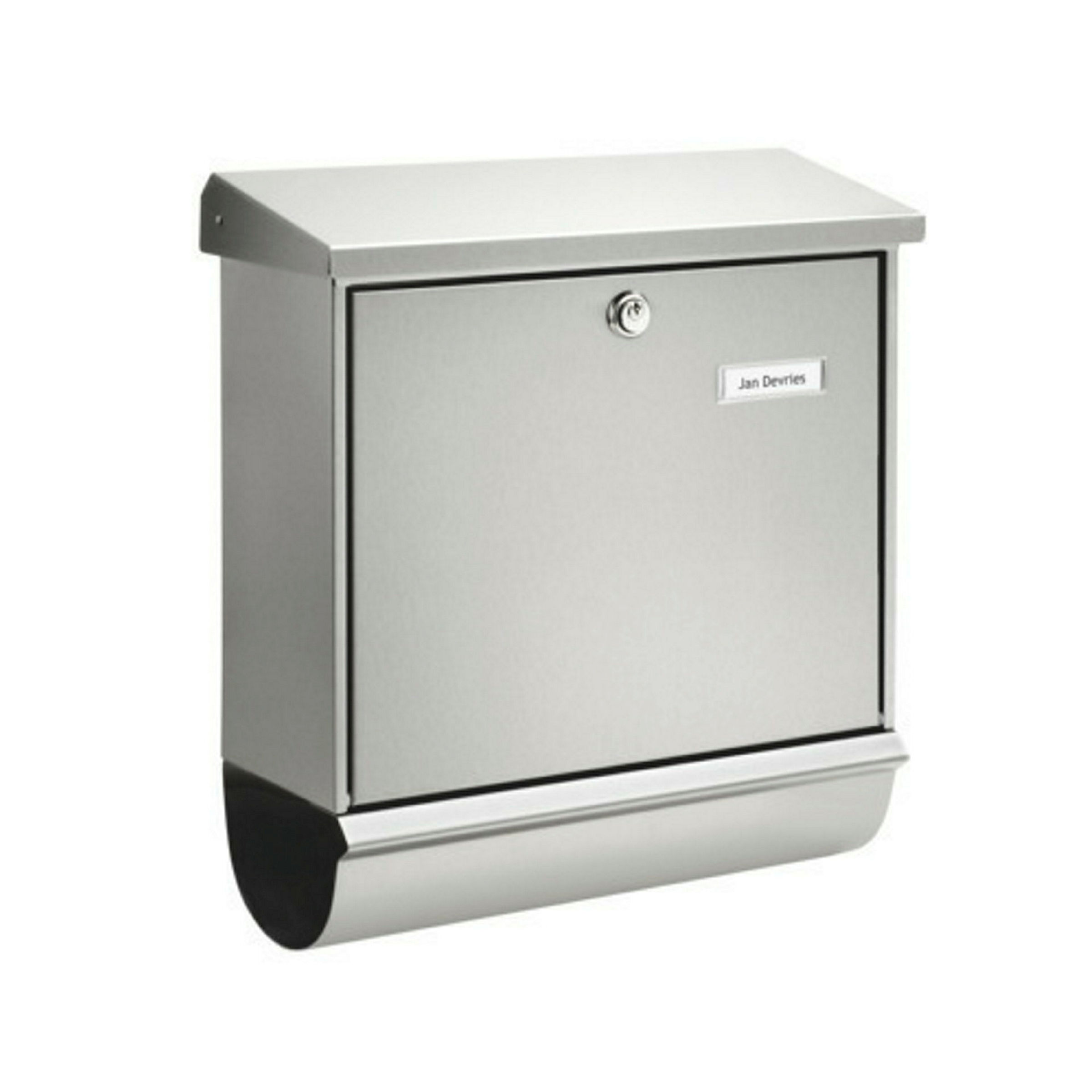 Edelstahl-Briefkasten Comfort-Set 39130 Ni
