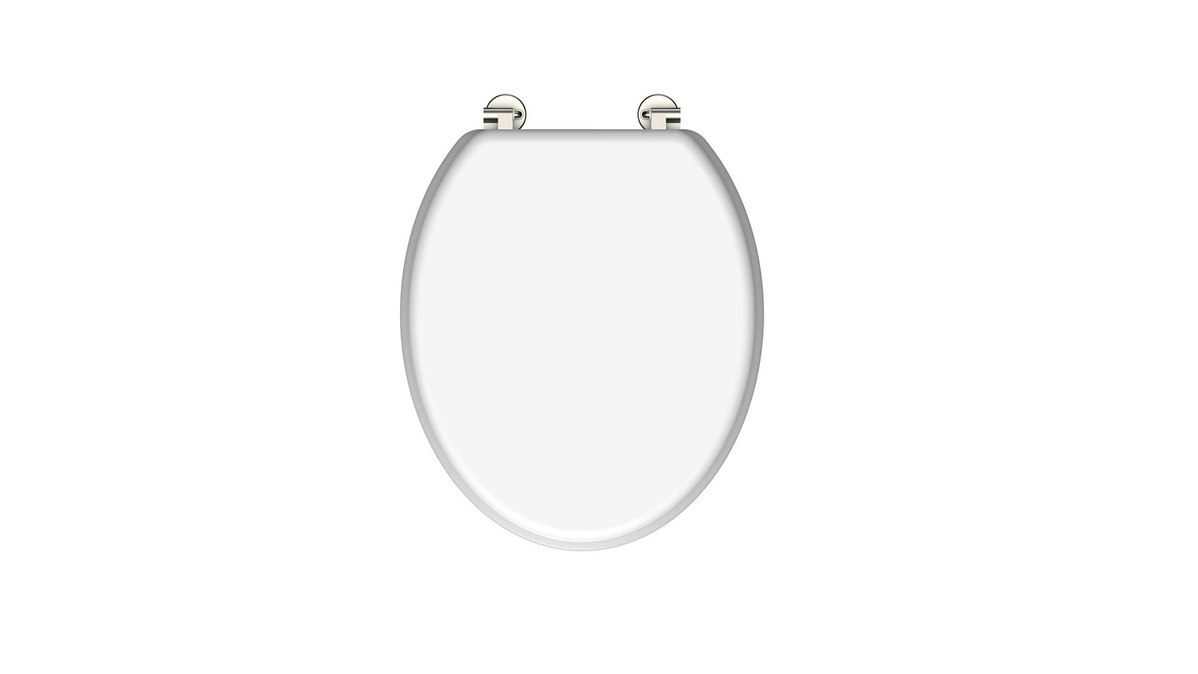 Holzkern WC-Sitz WHITE