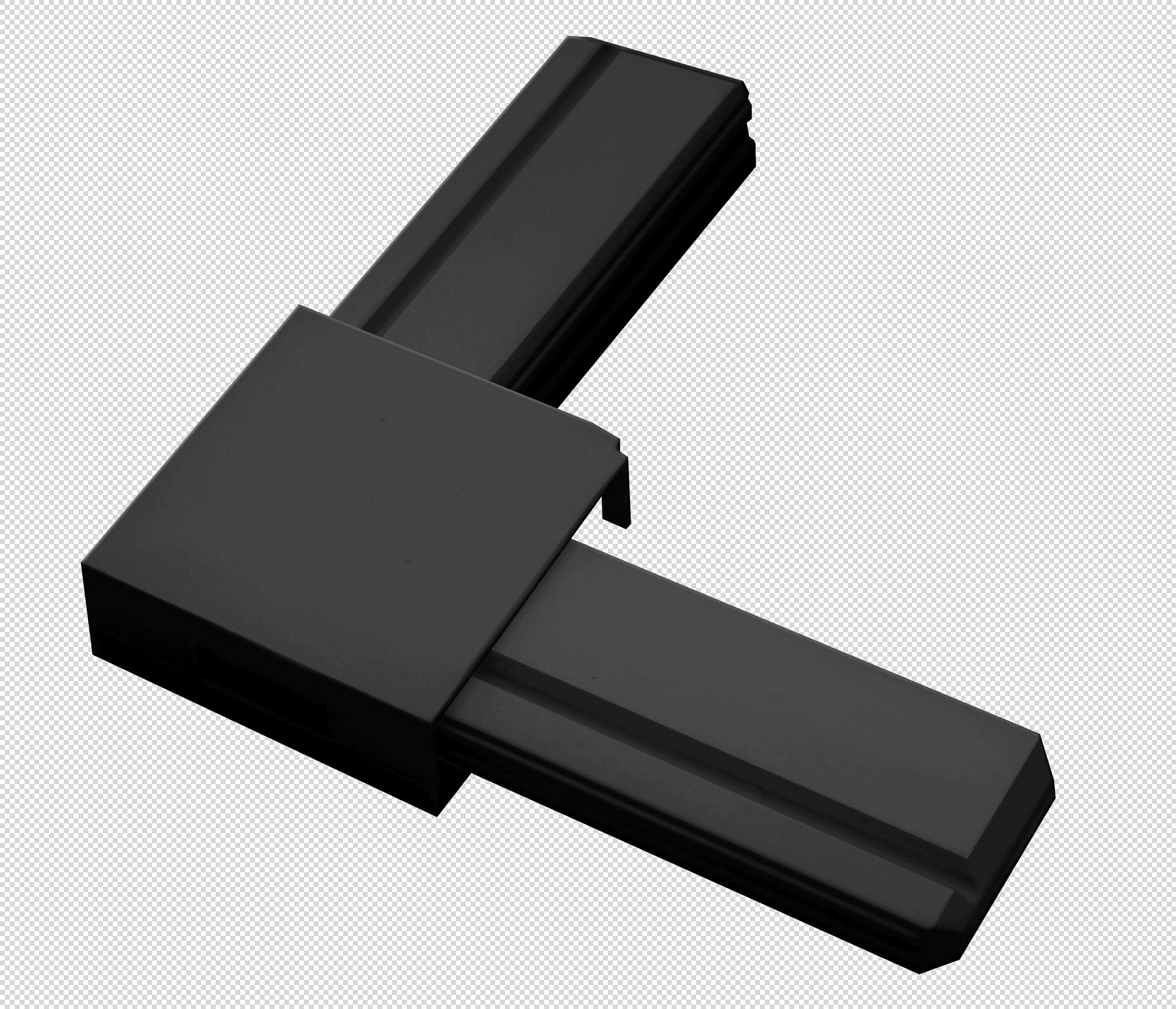 Schellenberg Eckverbinder-Set PREMIUM, anthrazit
