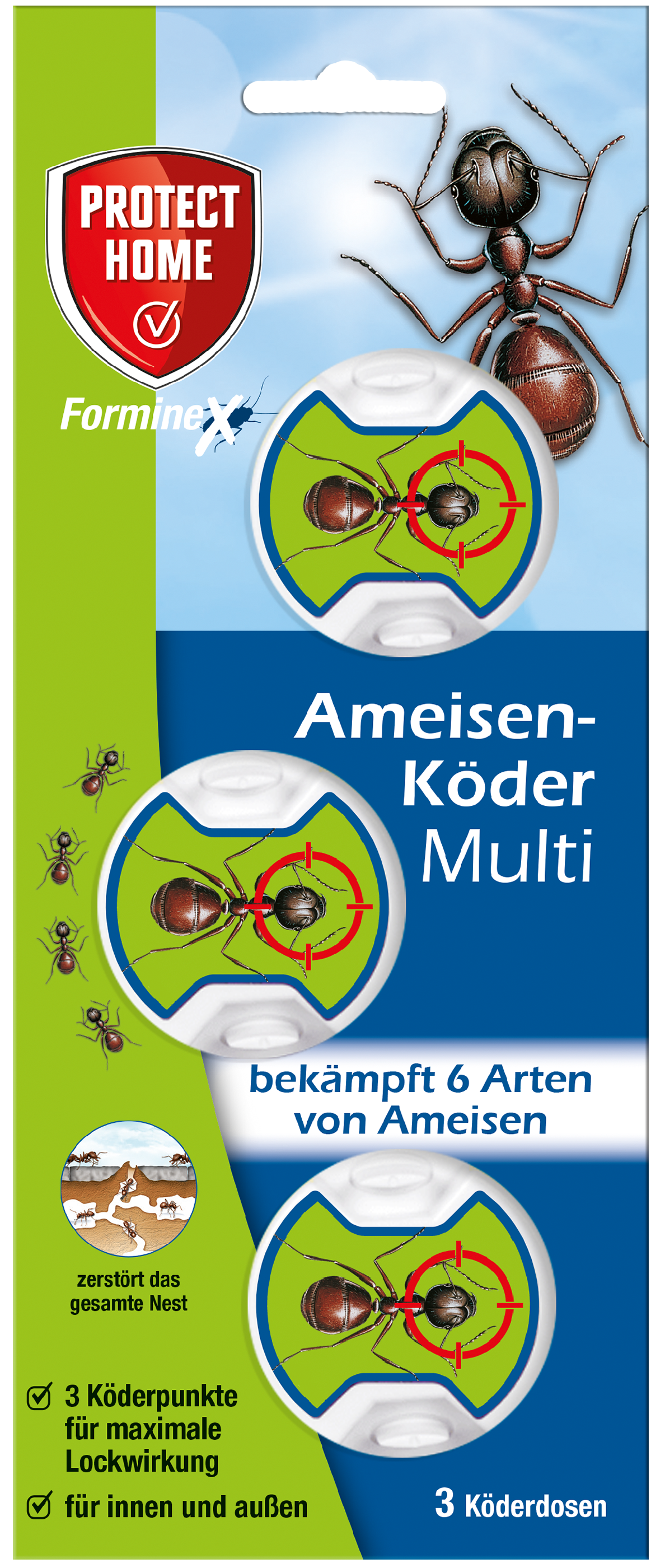 PH FormineX Ameisen-KöderMulti 3 Stück