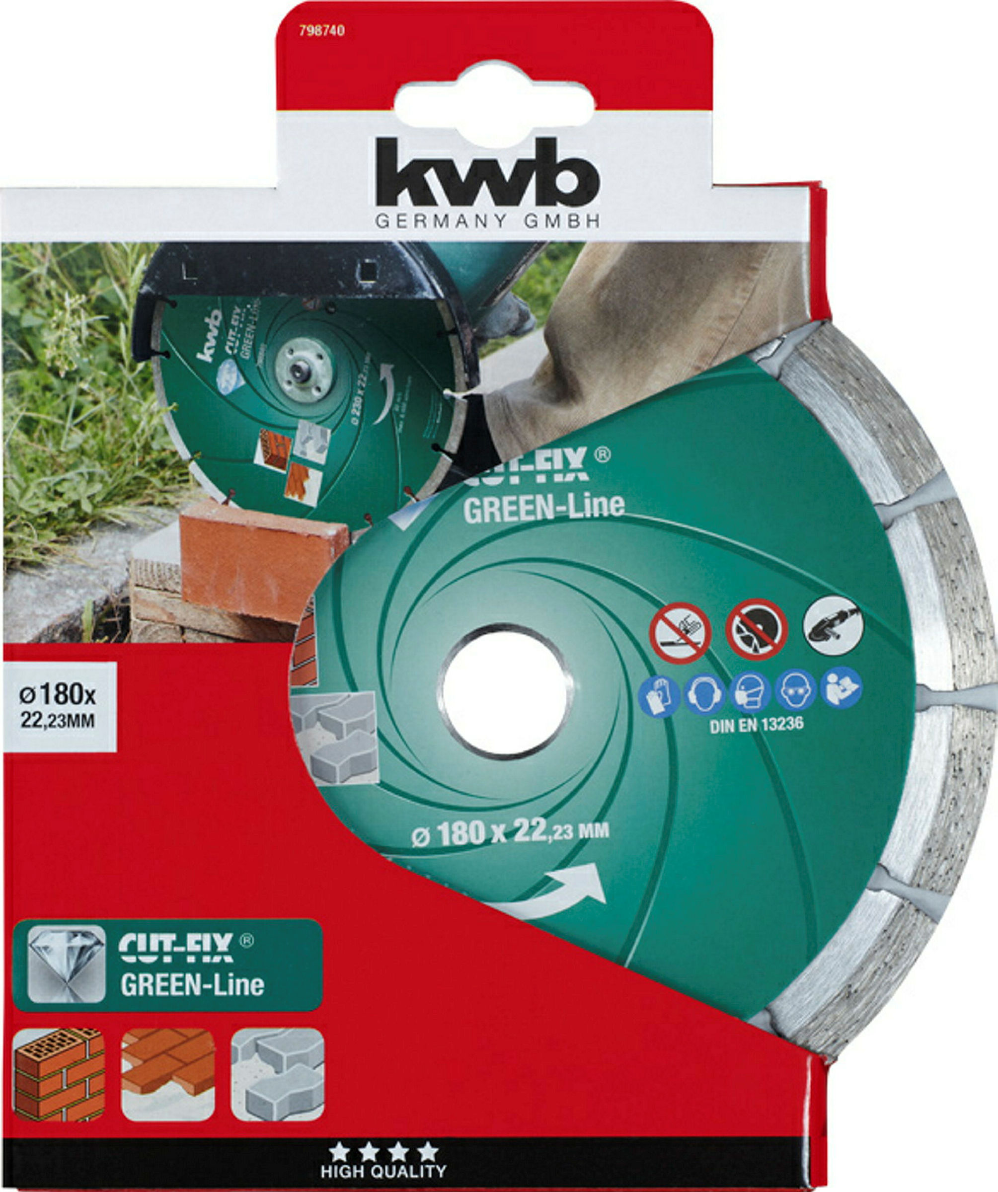 CUT-FIX® Green-Line DIAMANT Trennscheiben, ø 180 mm