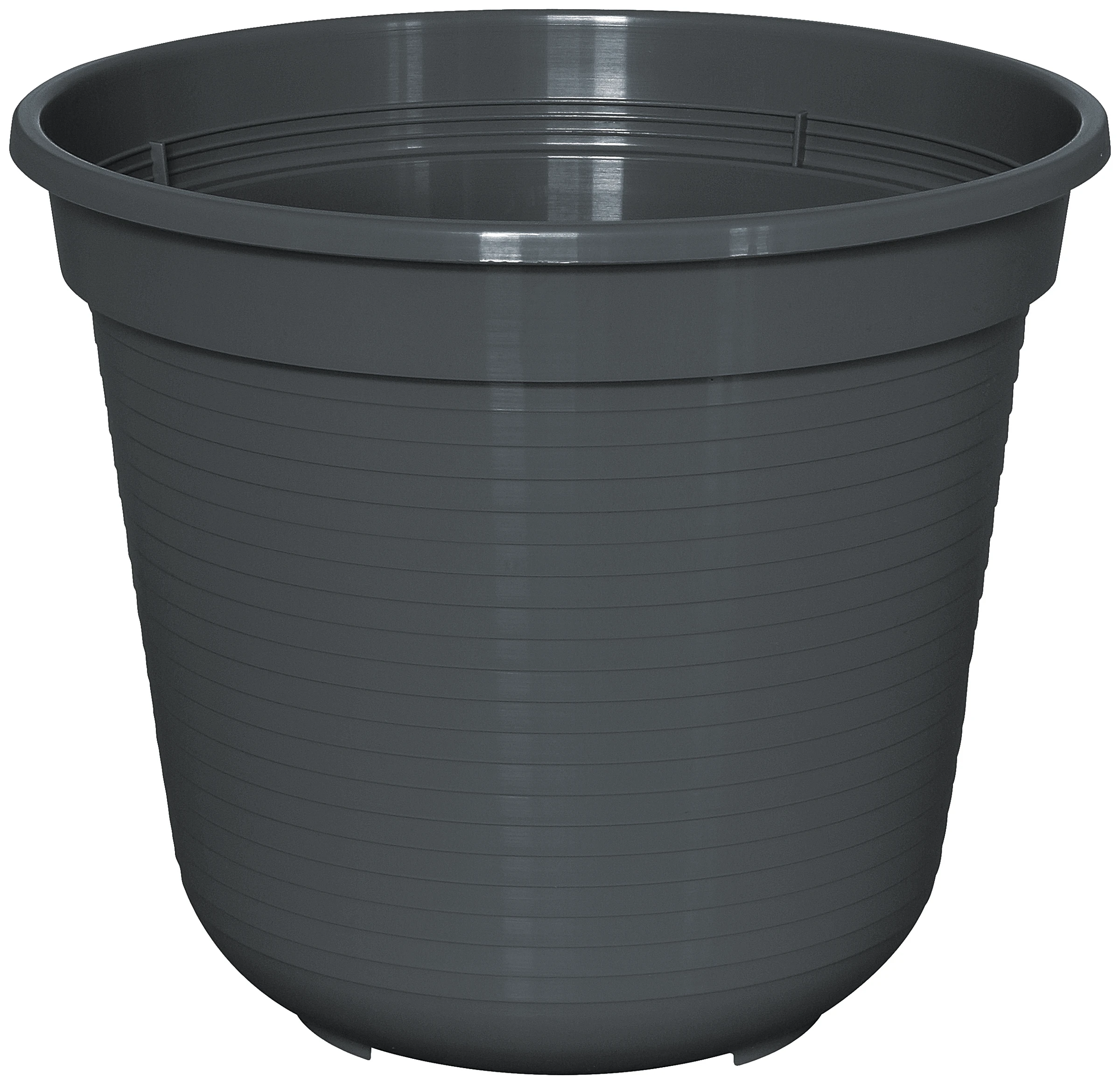 Standard Blumentopf ca. 20 cm anthrazit