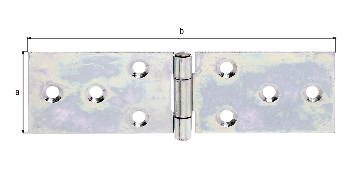 Tischband 32x120 sendzimirverzinkt