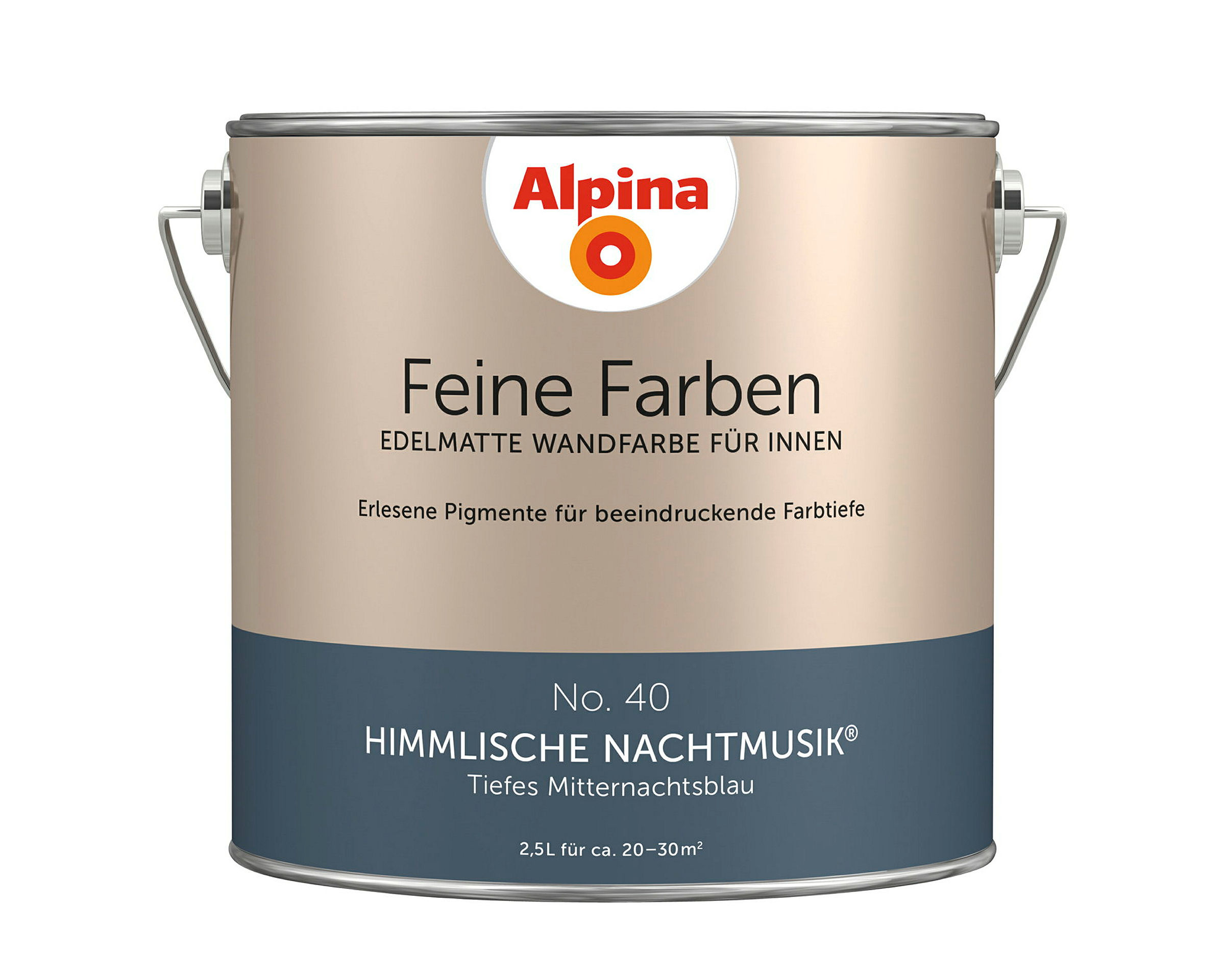 Alpina Feine Farben No. 40 Himmlische Nachtmusik® edelmatt 2,5 Liter
