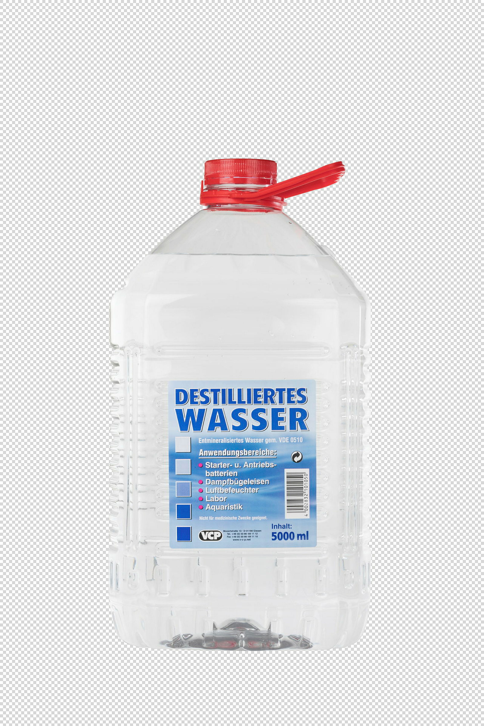 Klax Destilliertes Wasser 5L