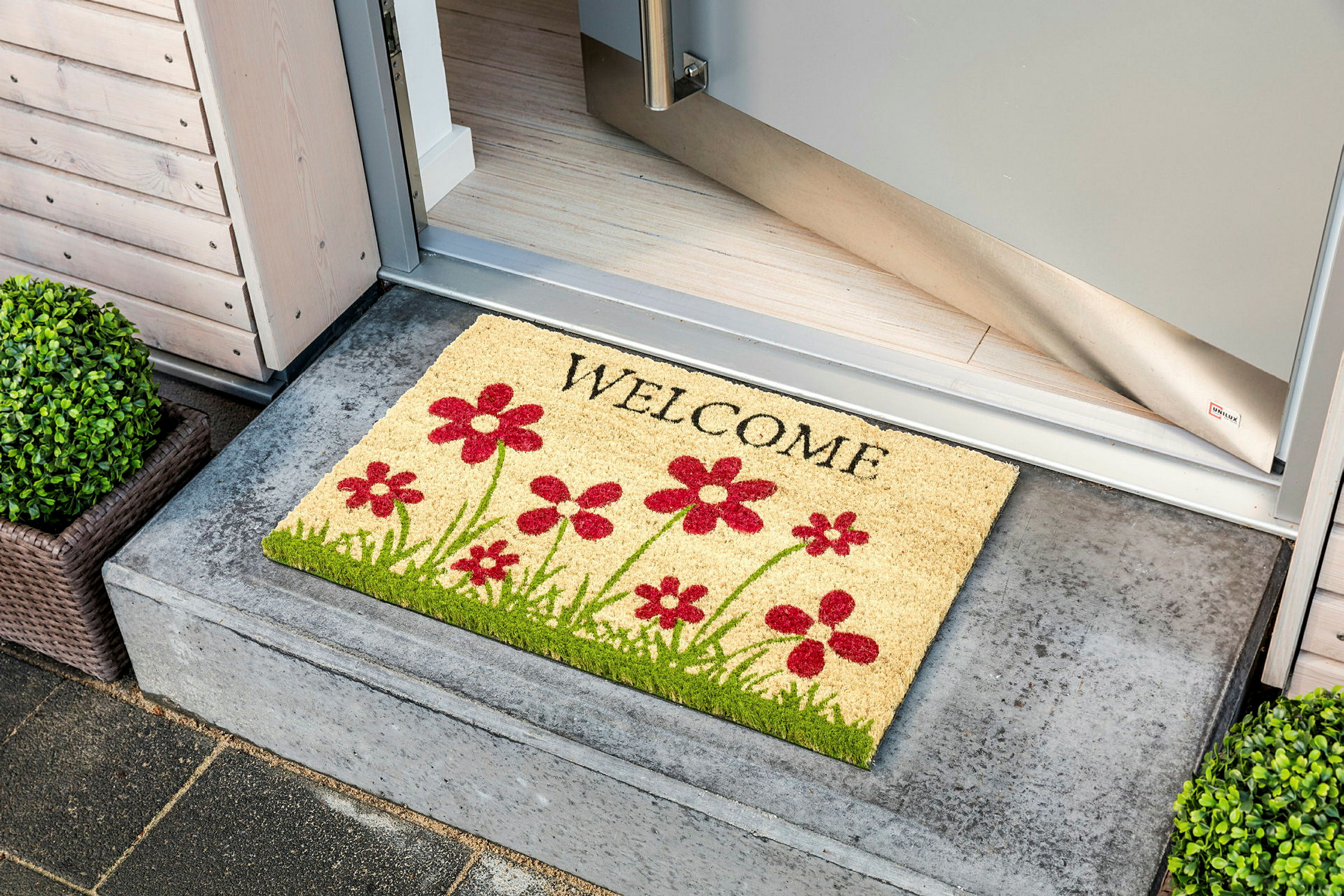 Coco Style ca. 40x60cm D.14 Blumenwiese natur