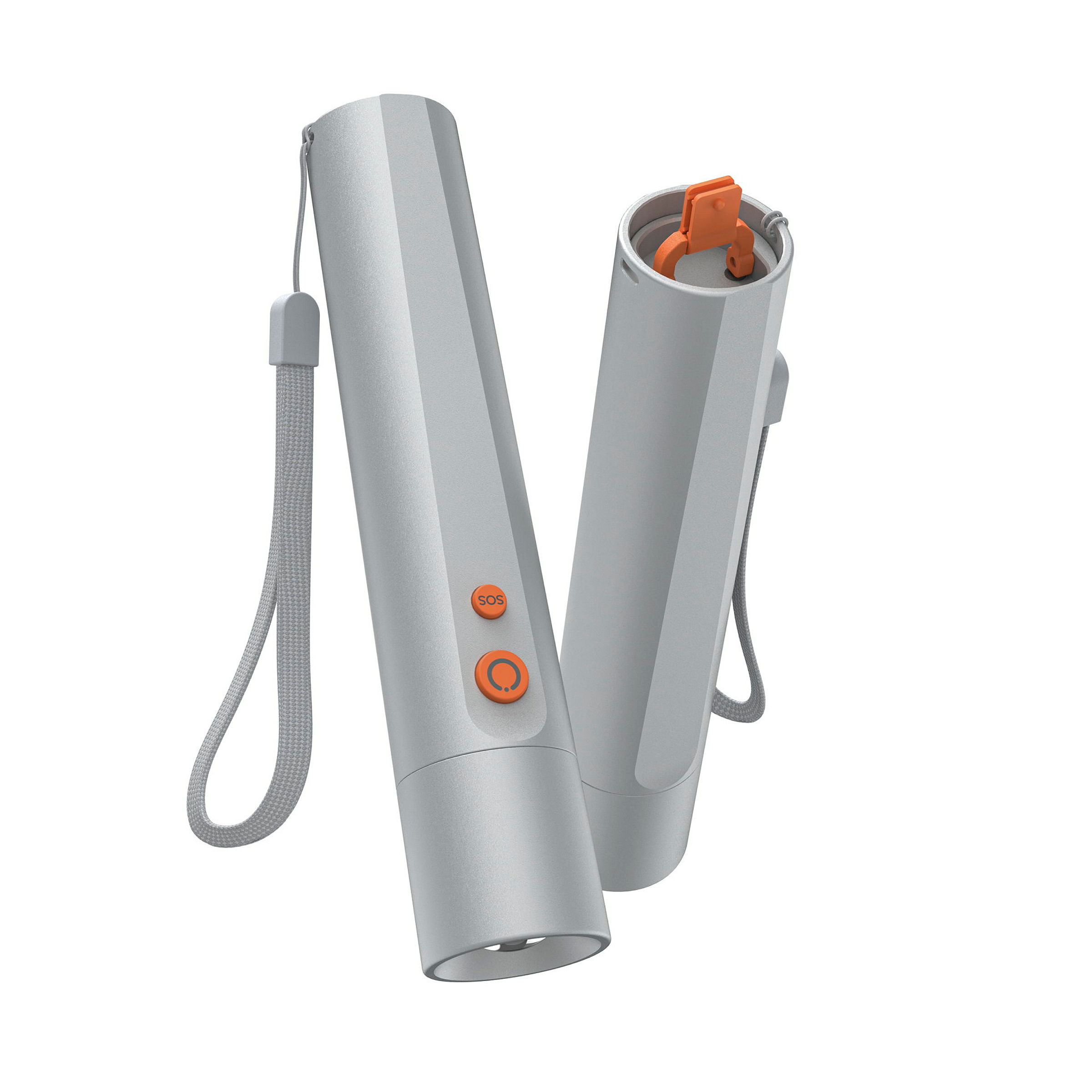 Hama LED-Taschenlampe ''FL250'', Batterie, Aluminium, 4 Modi + SOS
