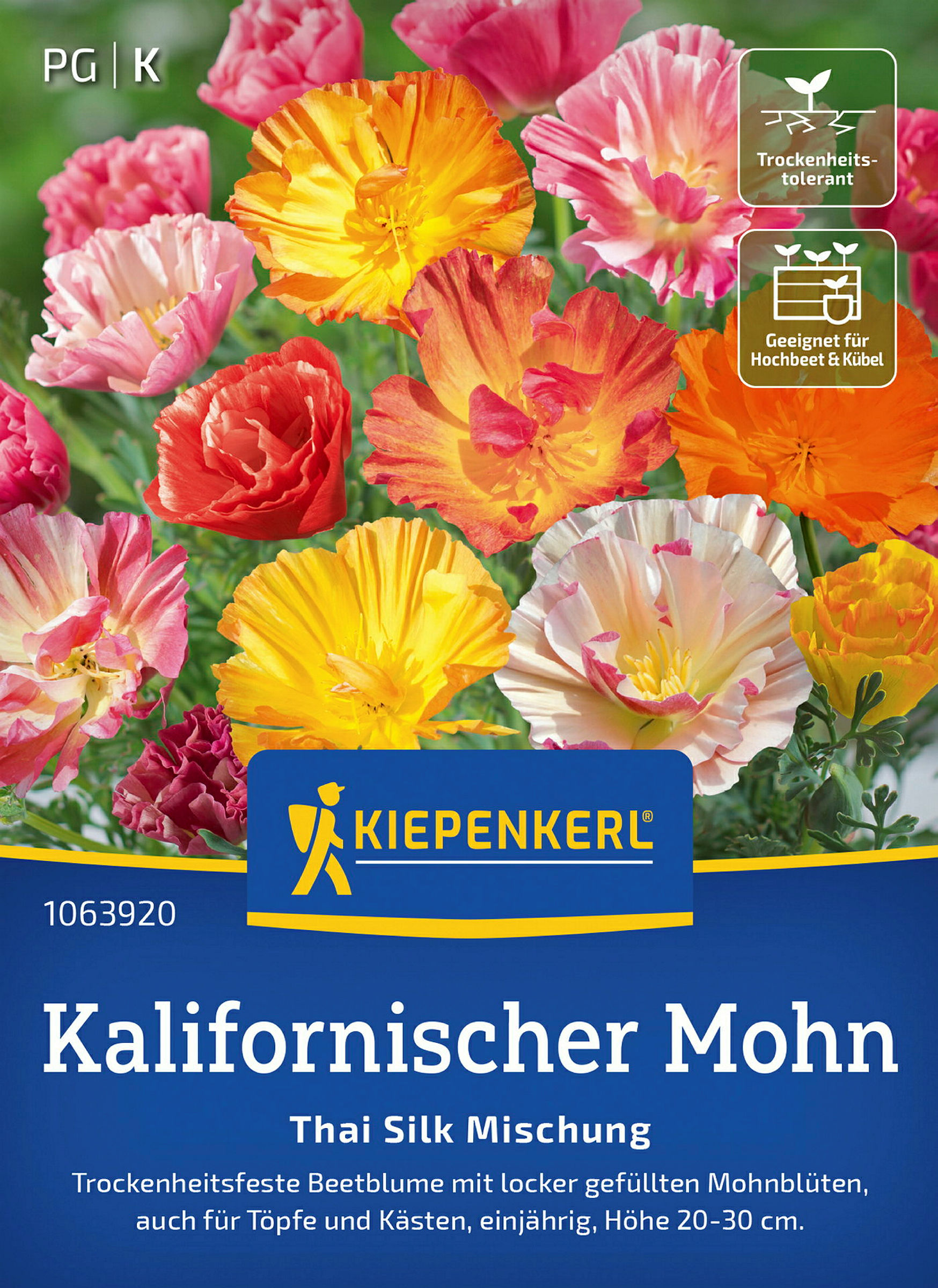 Kiepenkerl Kalifornischer Mohn Thai Silk Mischung