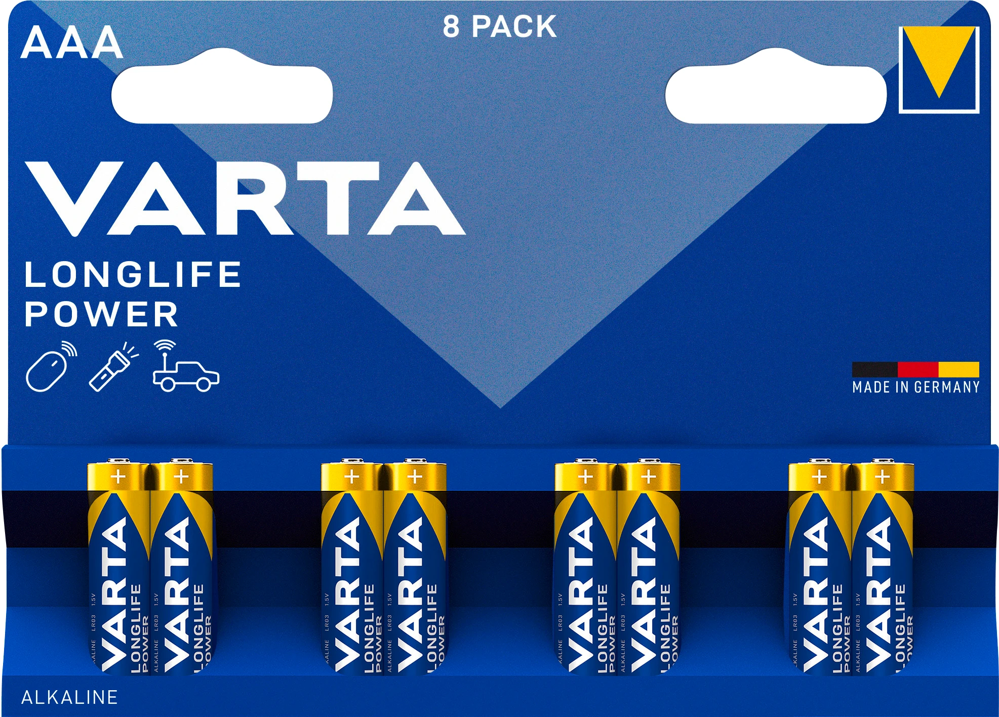VARTA LONGLIFE Power AAA Blister 8