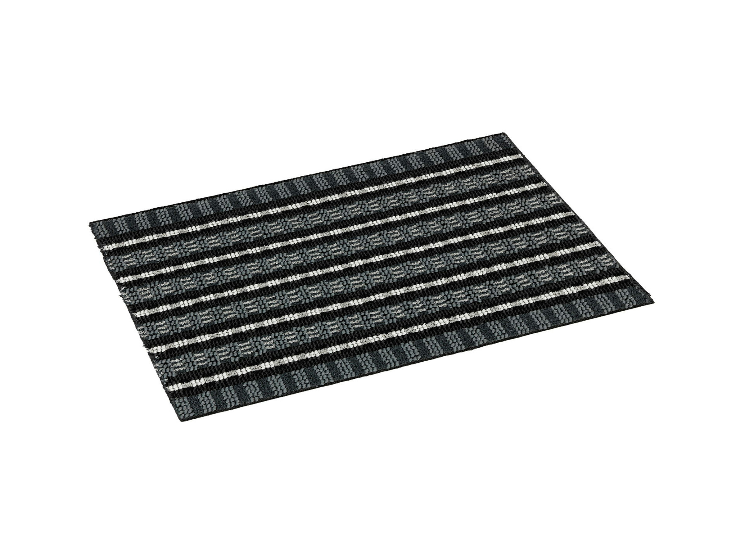 Poly Brush 40x60cm C.041 schwarz/silber