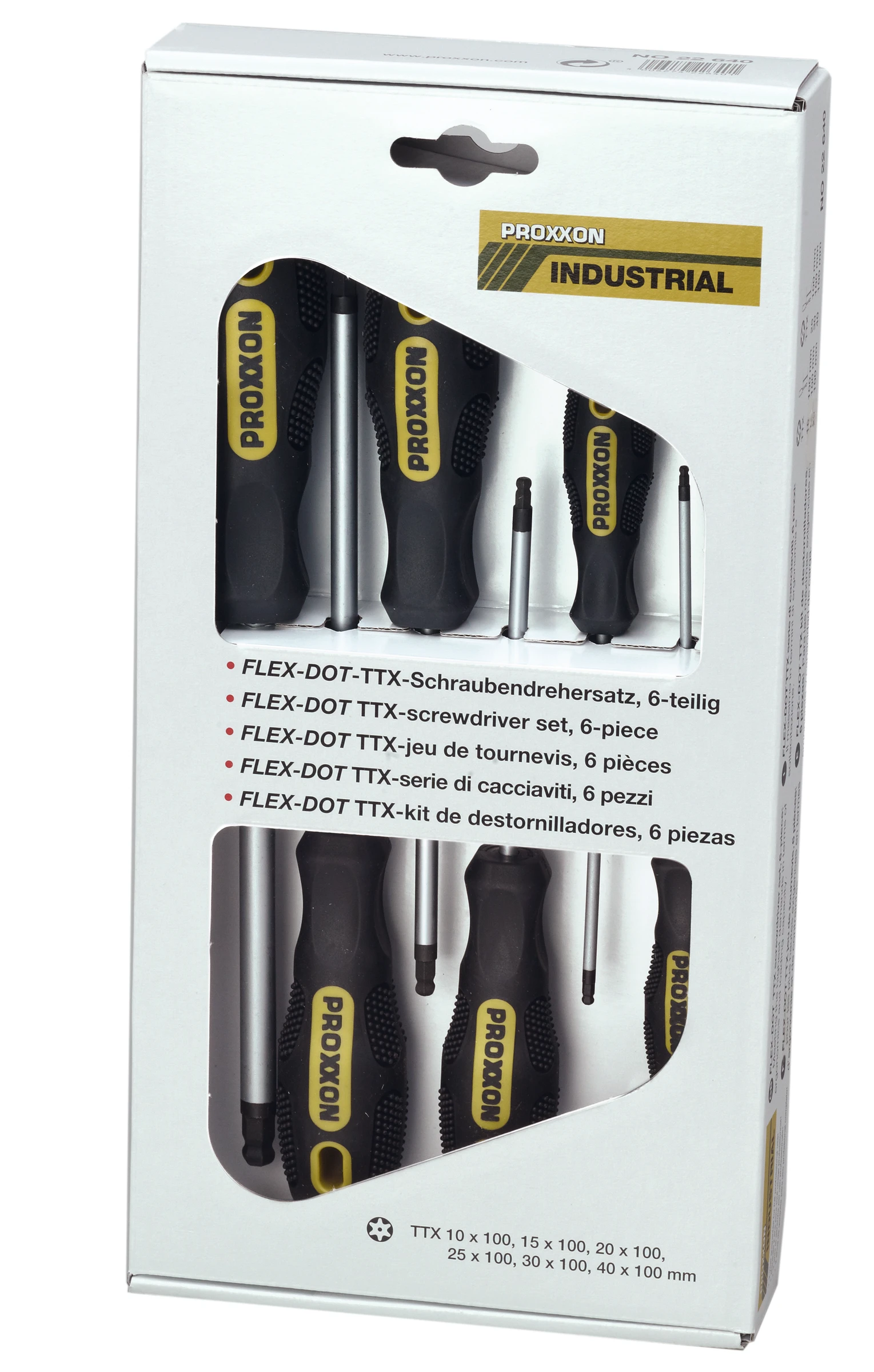 PROXXON-FLEX-DOT Schraubendrehersatz TTX (6-teilig)