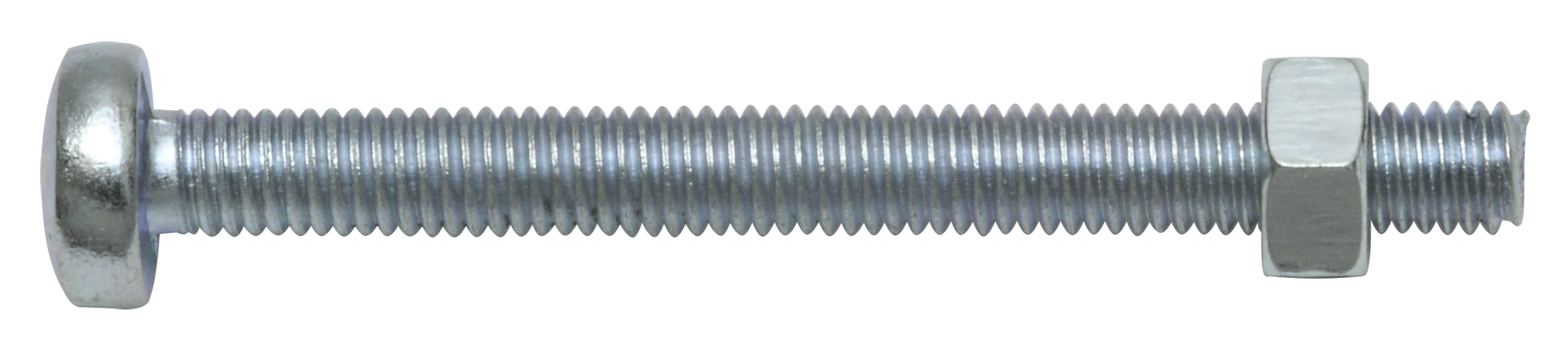 Gewindeschraube LK m. Mu. M6 x 20, vz, DIN 7985