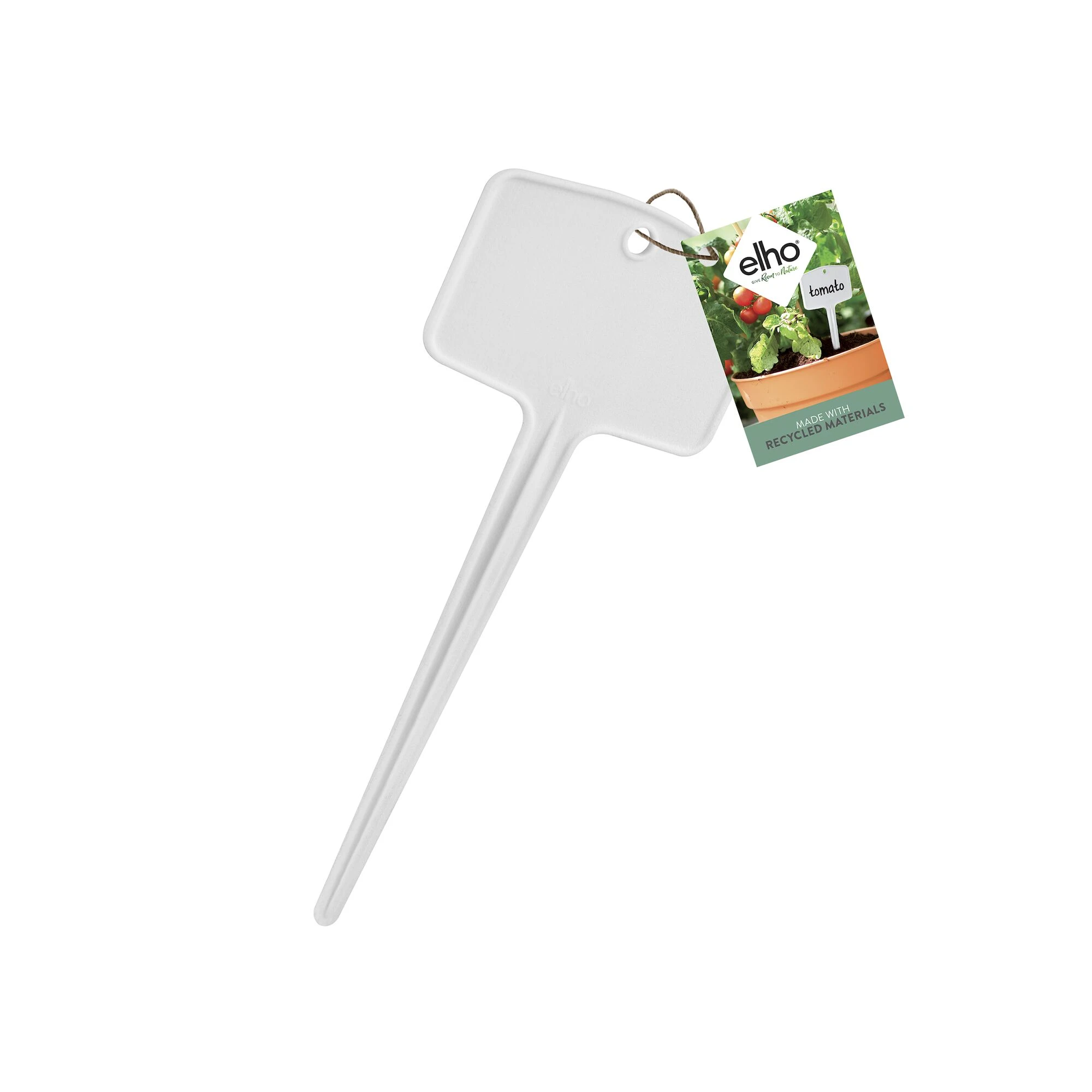 Elho Green Basics Pflanzstift S (set/5) - Weiß - L 7 x B 0.3 x H 13 cm - Au