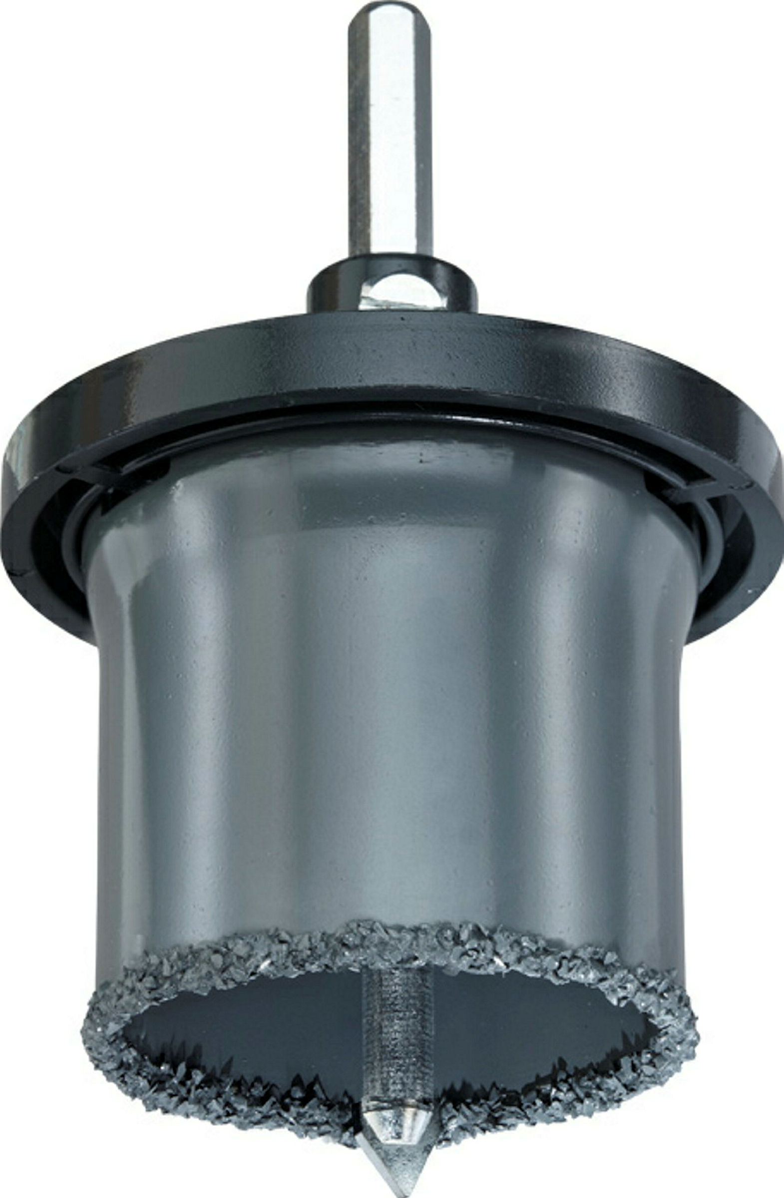 Lochsäge hartmetallbestreut, mit Trägerteller und Zentrierbohrer, ø 68 mm