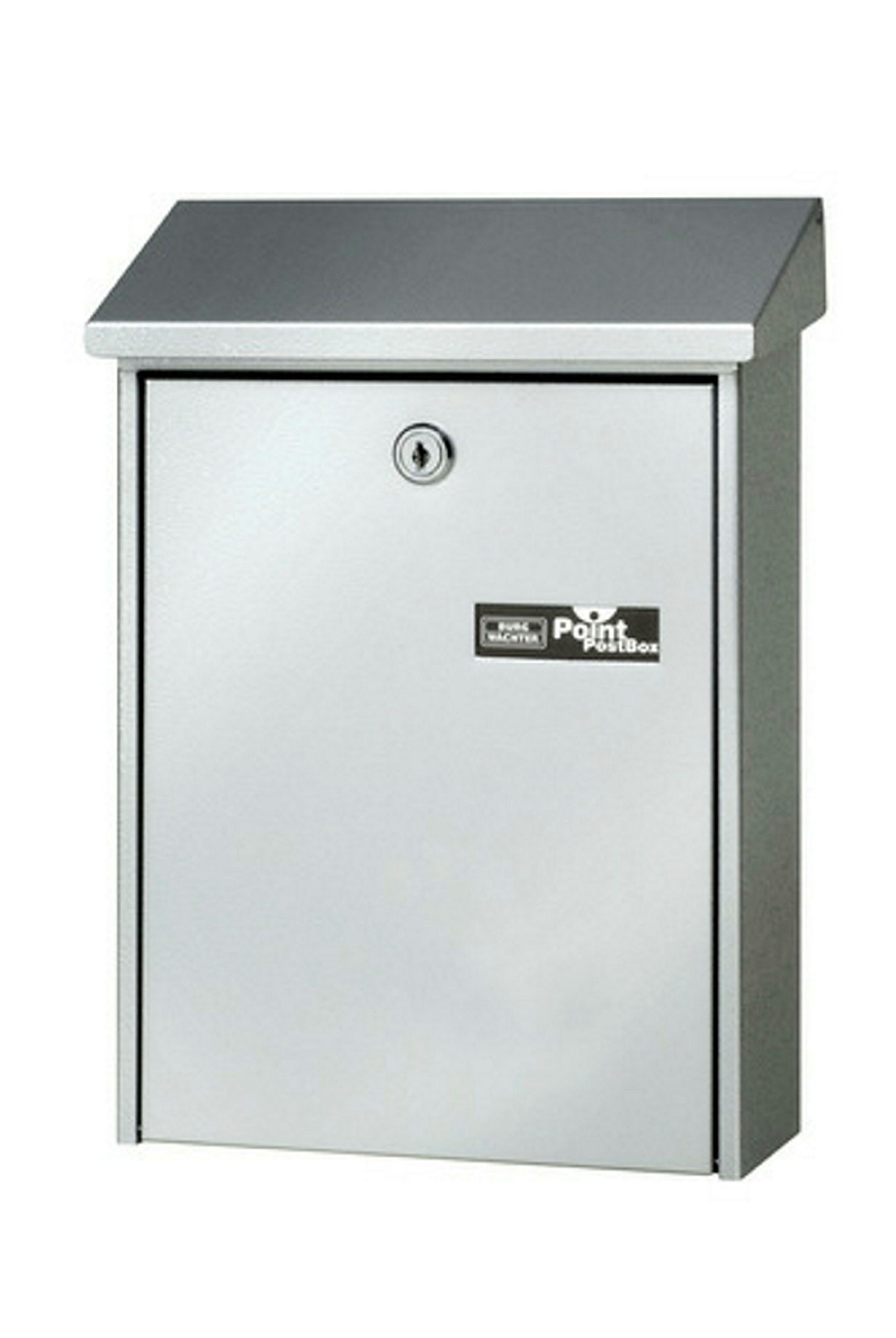 Briefkasten Stahl-lackiert Daily 5861 Si silber