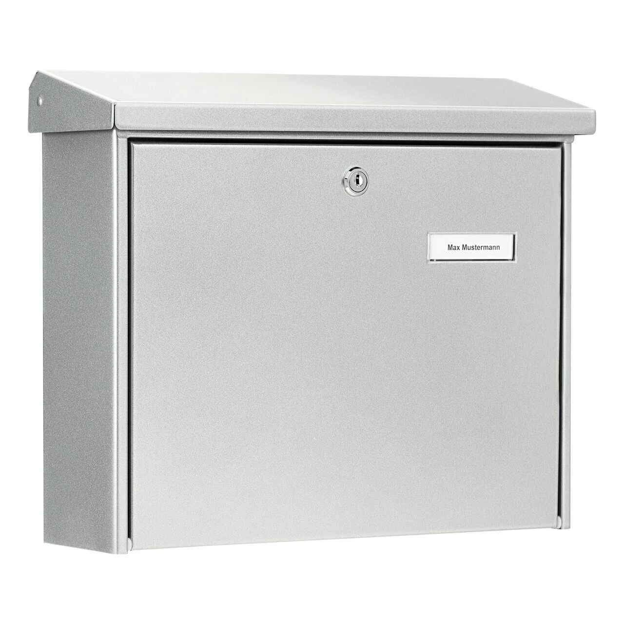 Briefkasten Stahl-lackiert Journal 5867 Si silber