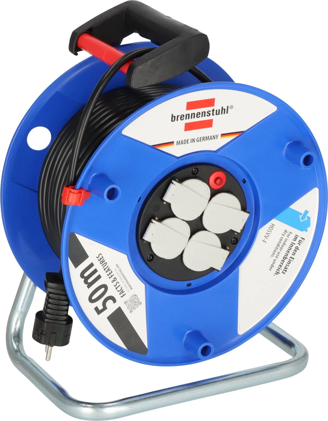 K-Tro. Garant 290 50m H05VV-F3G1.5 4fach Stedo/Klappd./Thermo