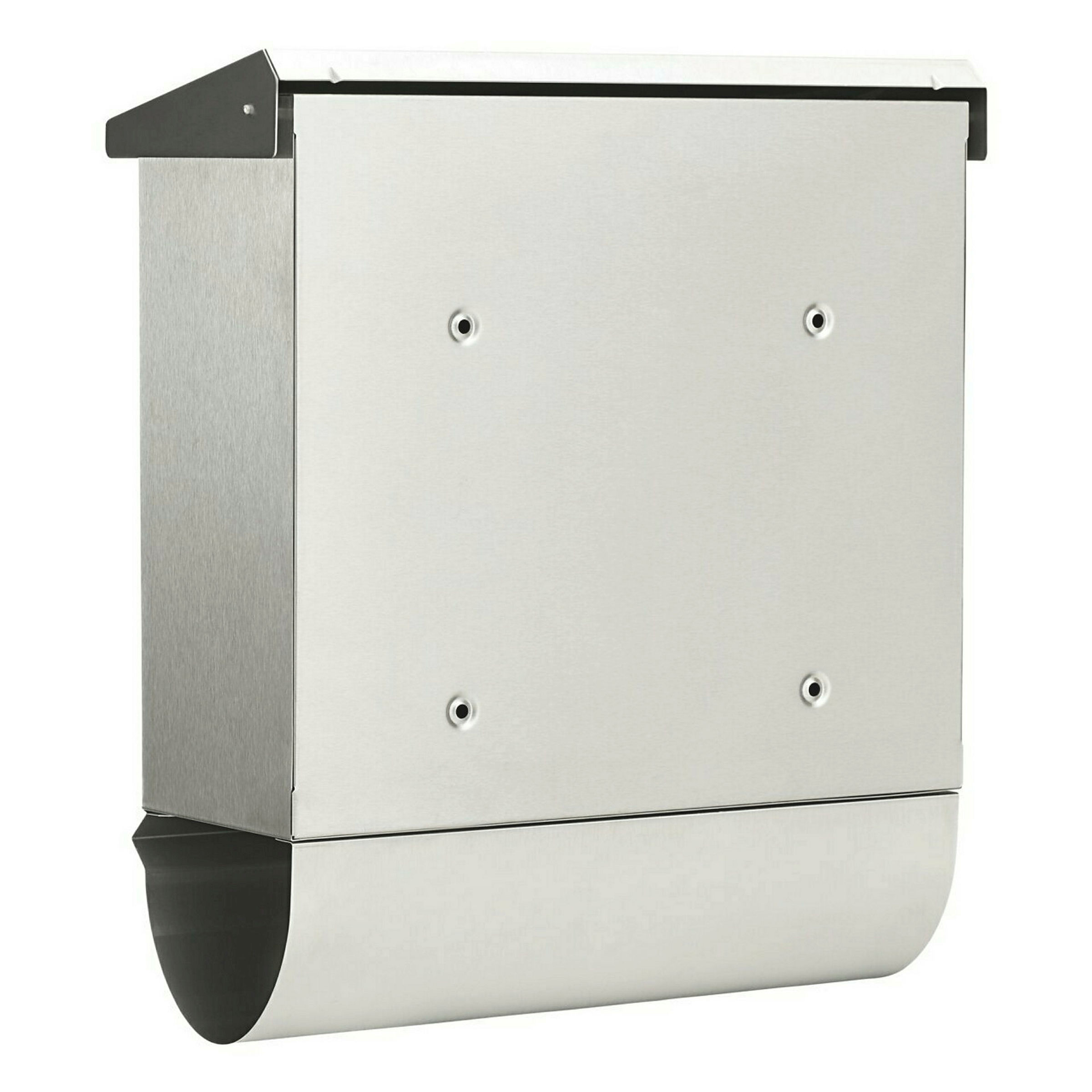 Edelstahl-Briefkasten Comfort-Set 39130 Ni