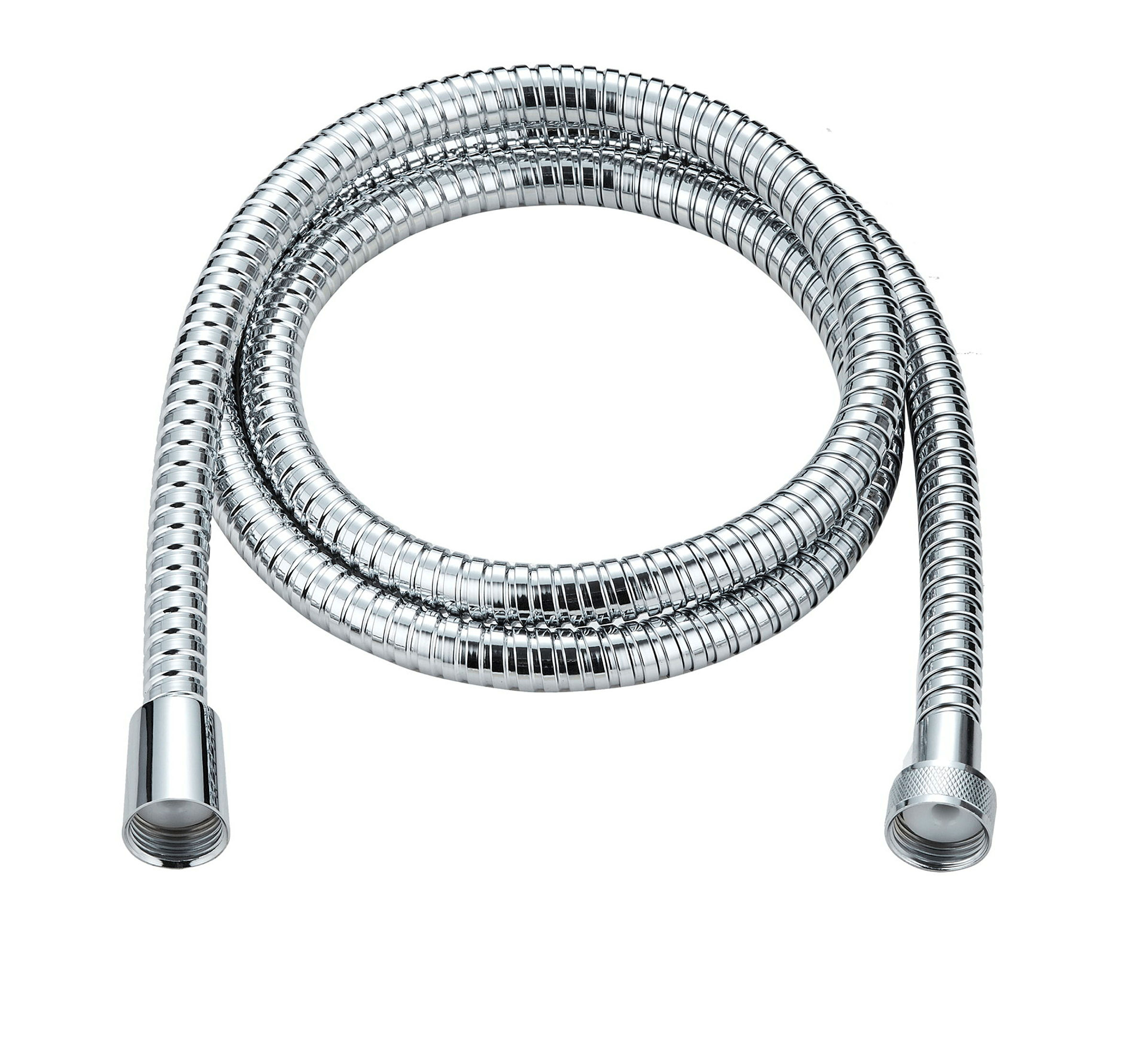 Brauseschlauch 150 cm, Edelstahl, Chrom