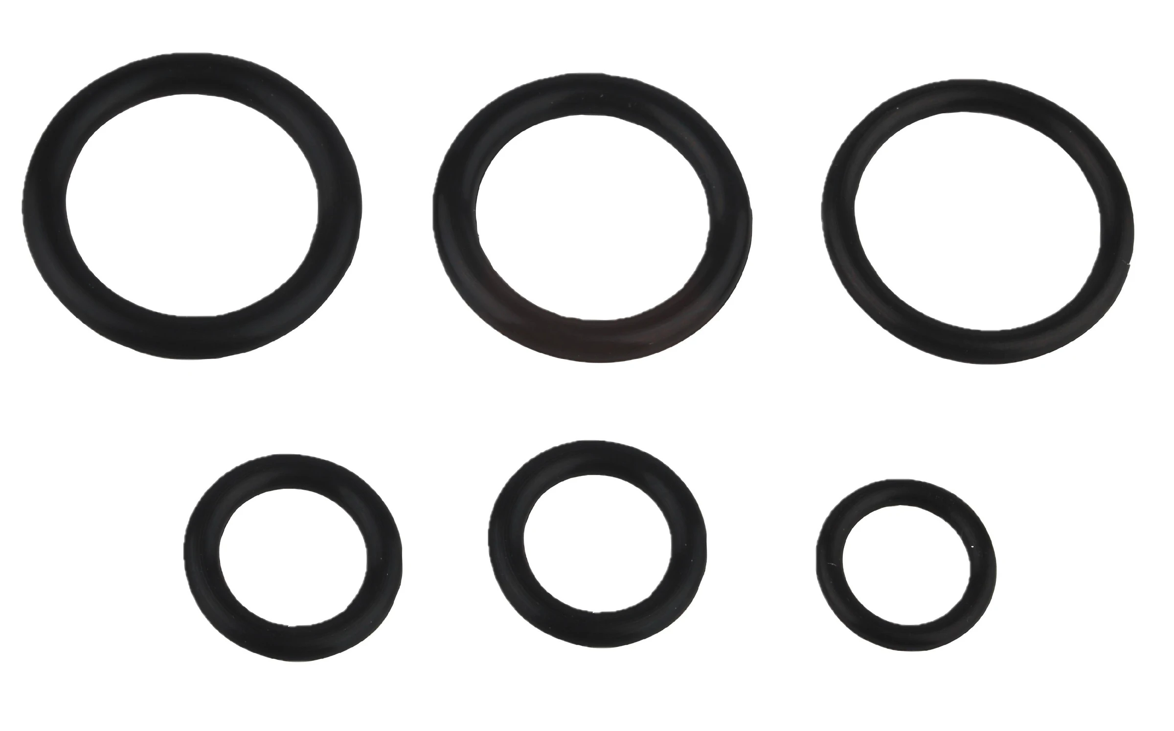 O-Ring, Gummi, für GROHE Oberteil 3/8'' und 1/2'' (6x)