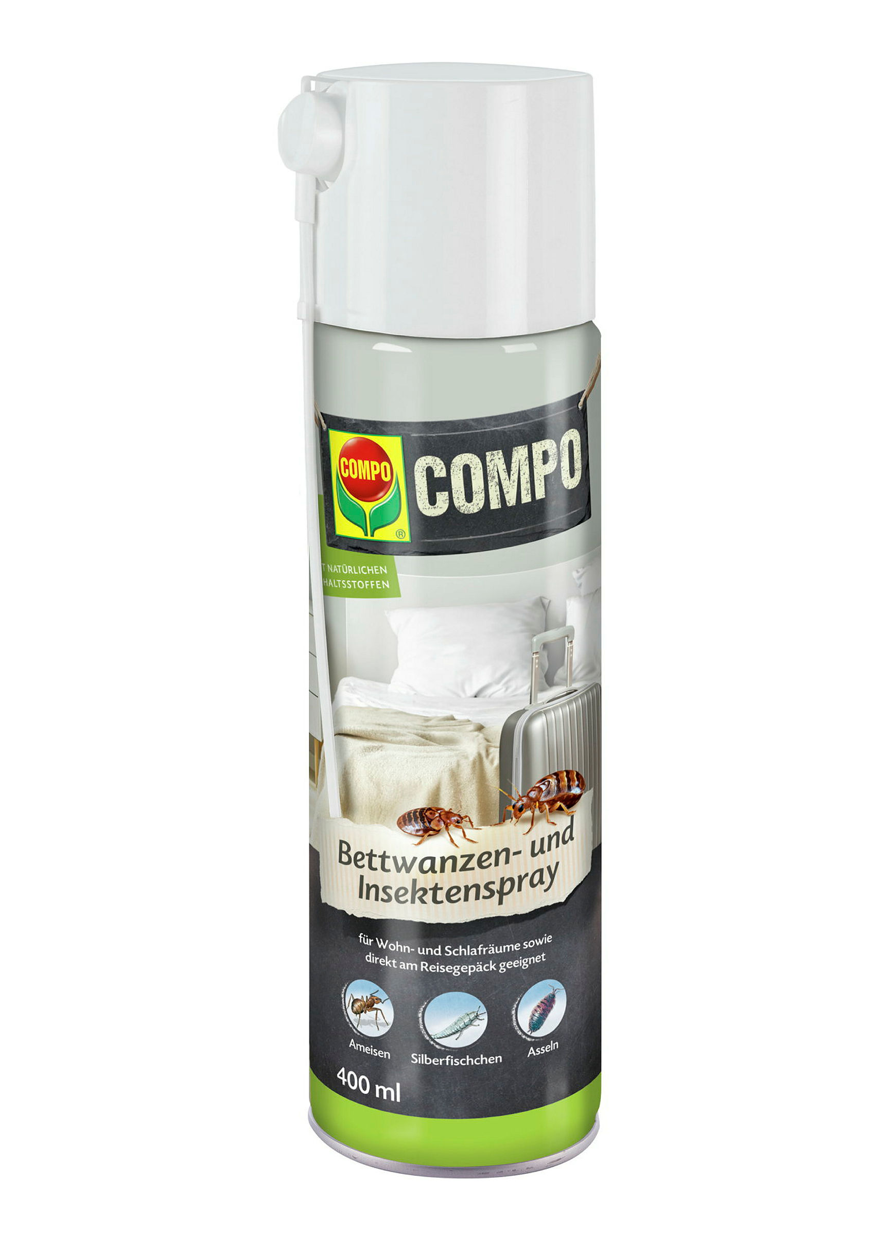 COMPO Bettwanzen- undInsektenspray, 400 ml
