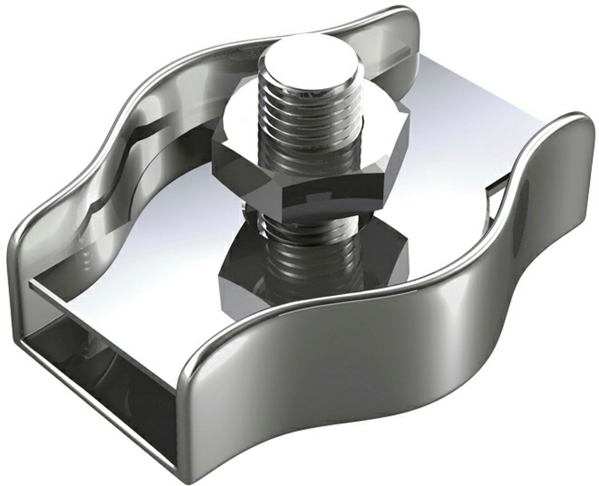 Simplex Drahtseilklemme aus Edelstahl (SB-Box) für 4 mm Seil