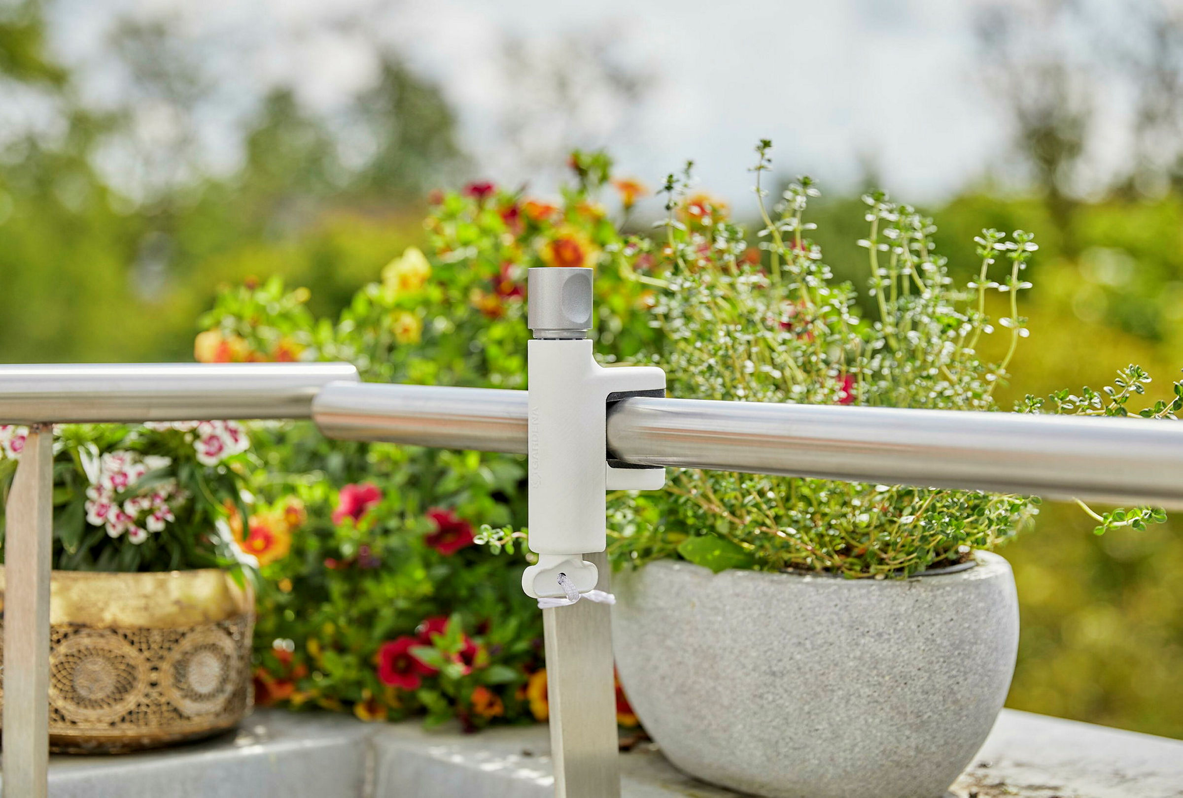 GARDENA ClickUp! Balkonbefestigung