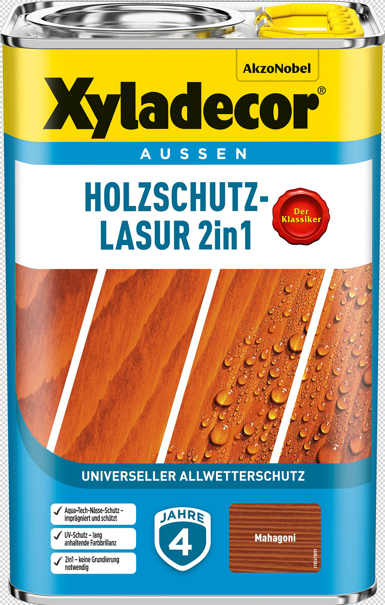 Holzschutz-Lasur 2in1