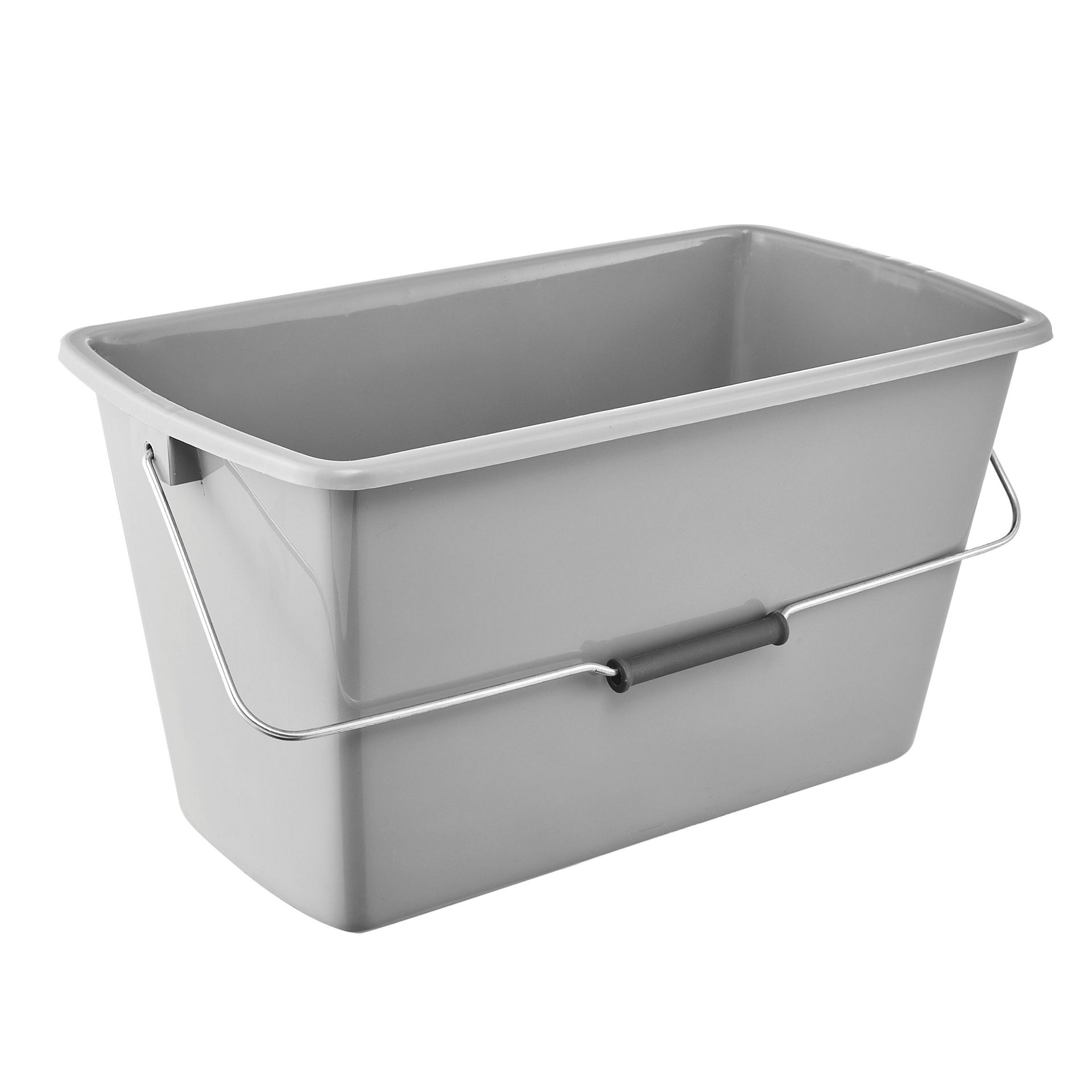 keeeper Putzeimer Bent, 13 l, Rechteckig, 42 x 22 x 22,5 cm, Nordic Grey