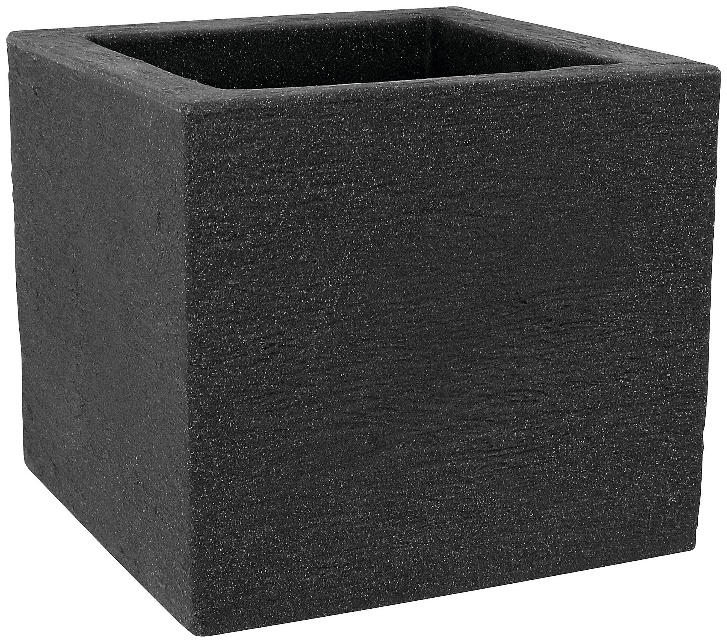 Kubus quadrat 30x30x26cm anthrazit
