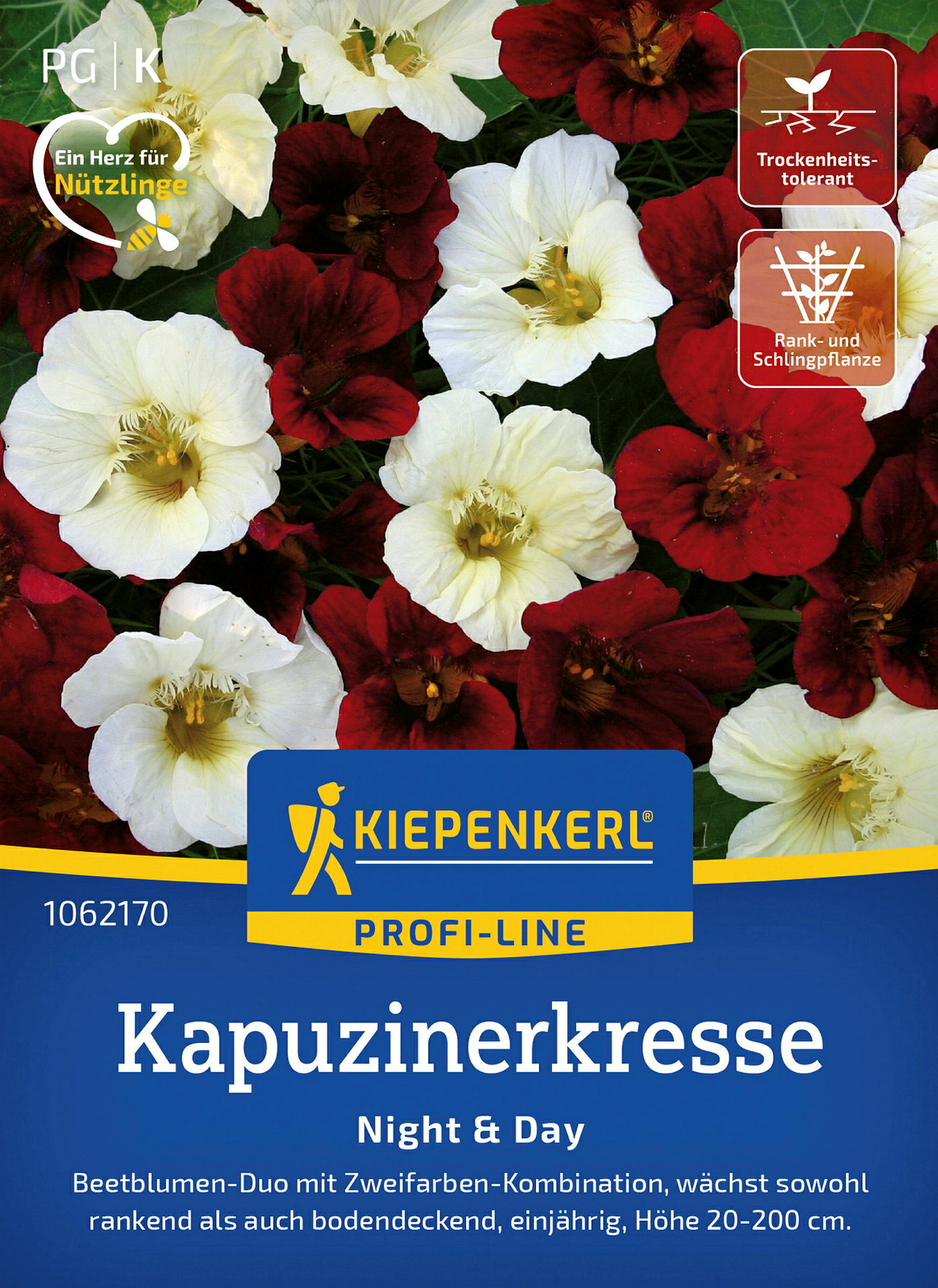 Kiepenkerl Kapuzinerkresse Night & Day