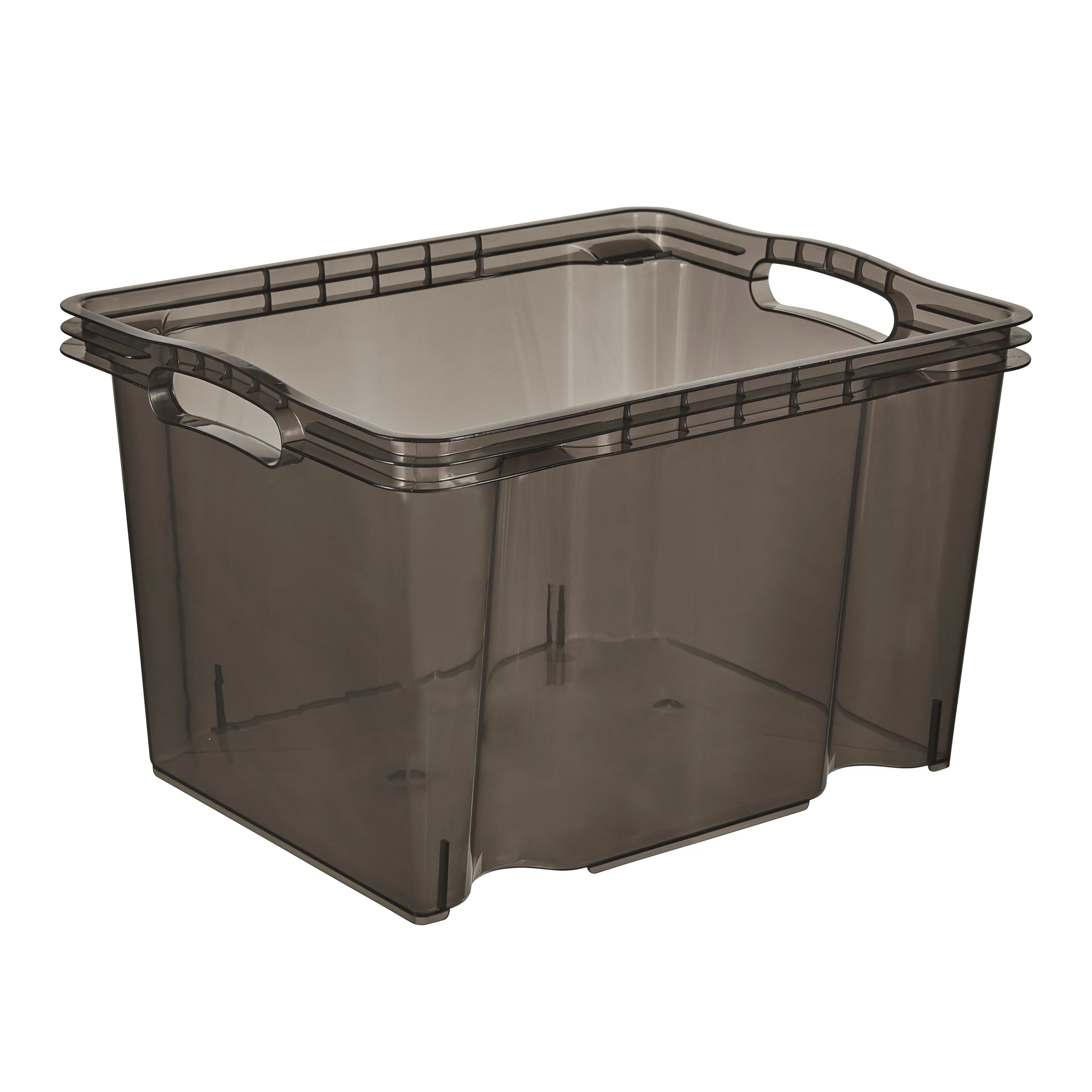 keeeper Multi-Box M, 13,5 l, 35 x 27 x 21 cm, Franz, Crystal Grey