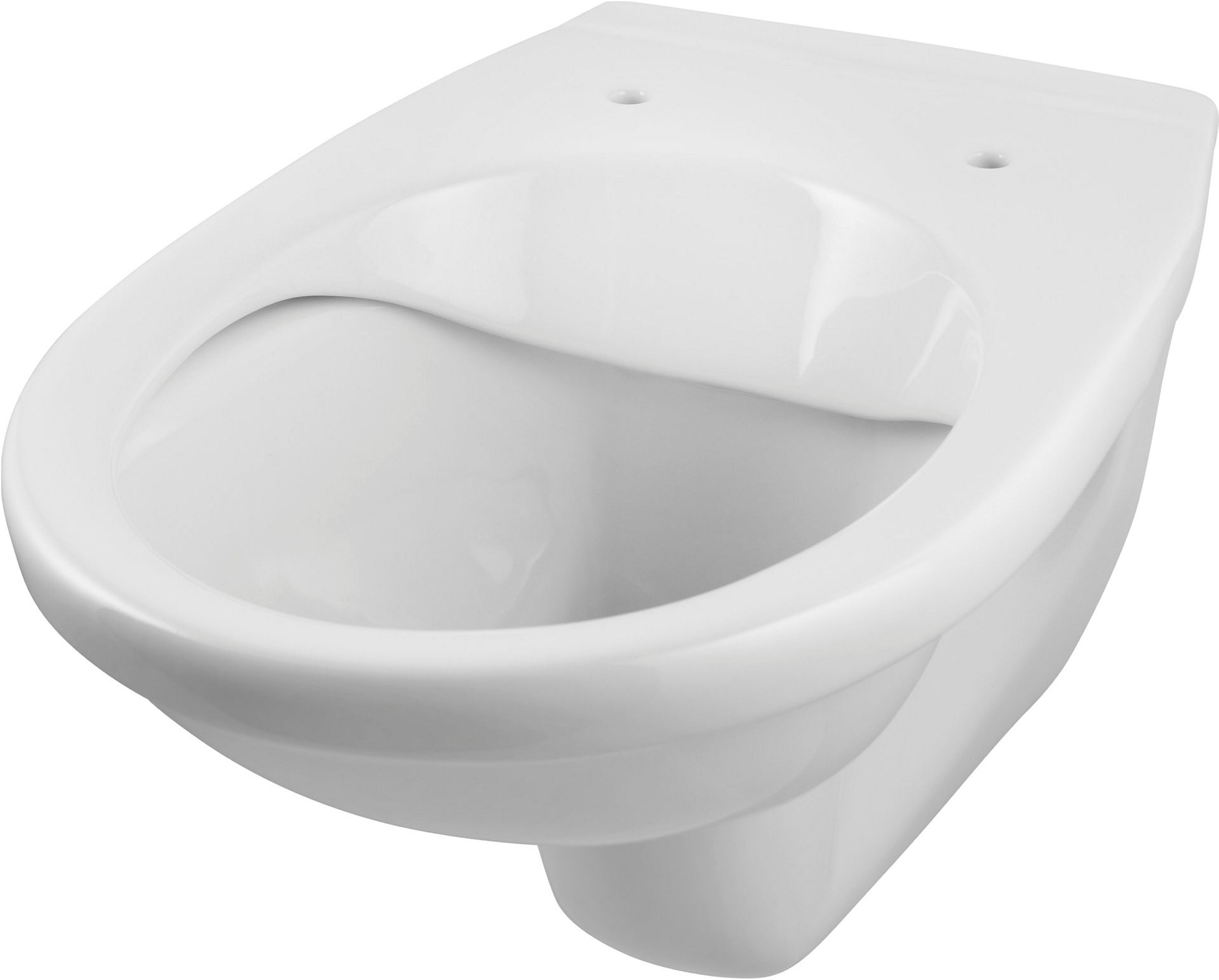 Wand-WC spülrandlos weiß