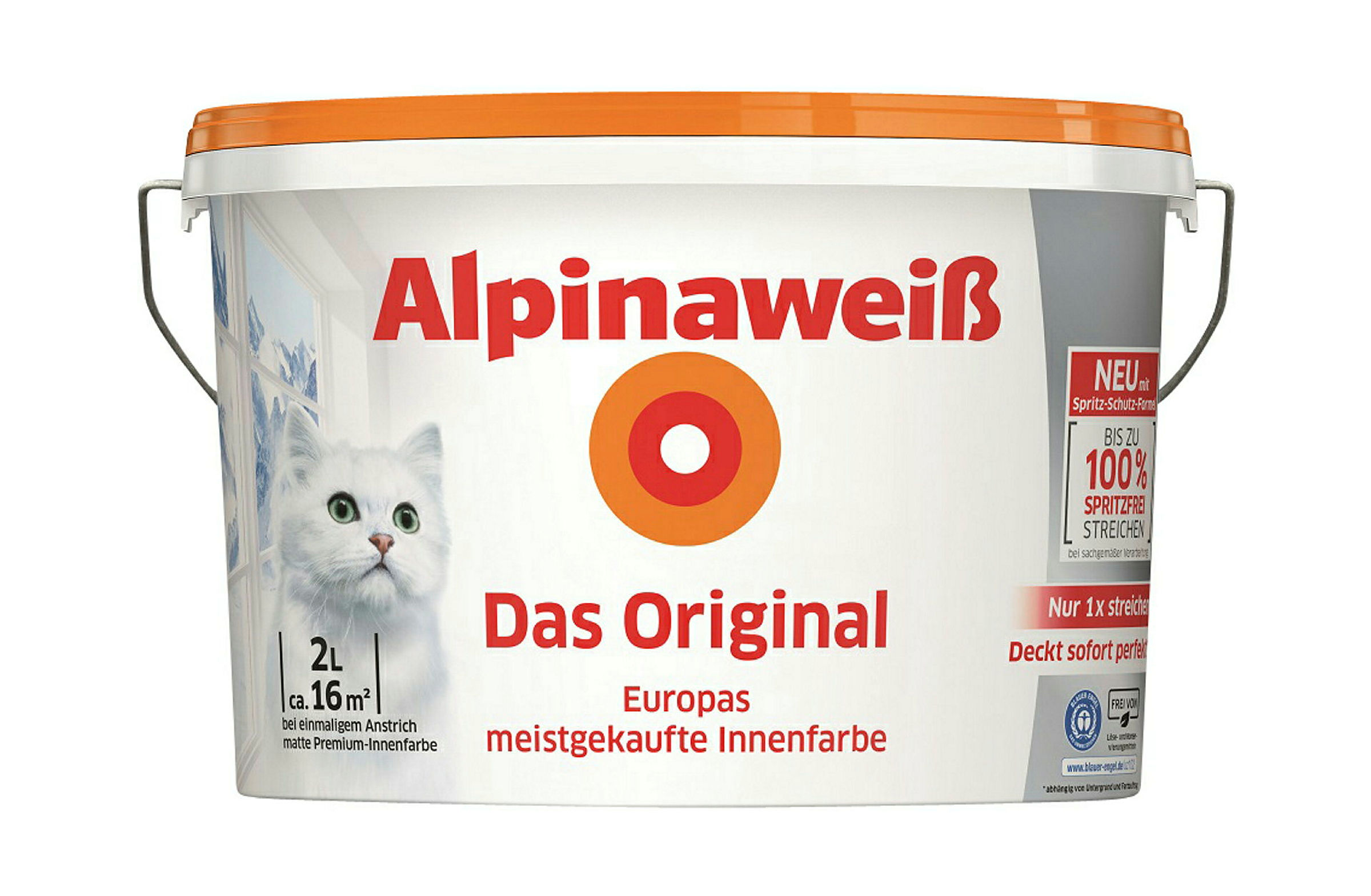 Alpinaweiß Das Original 2 Liter matt