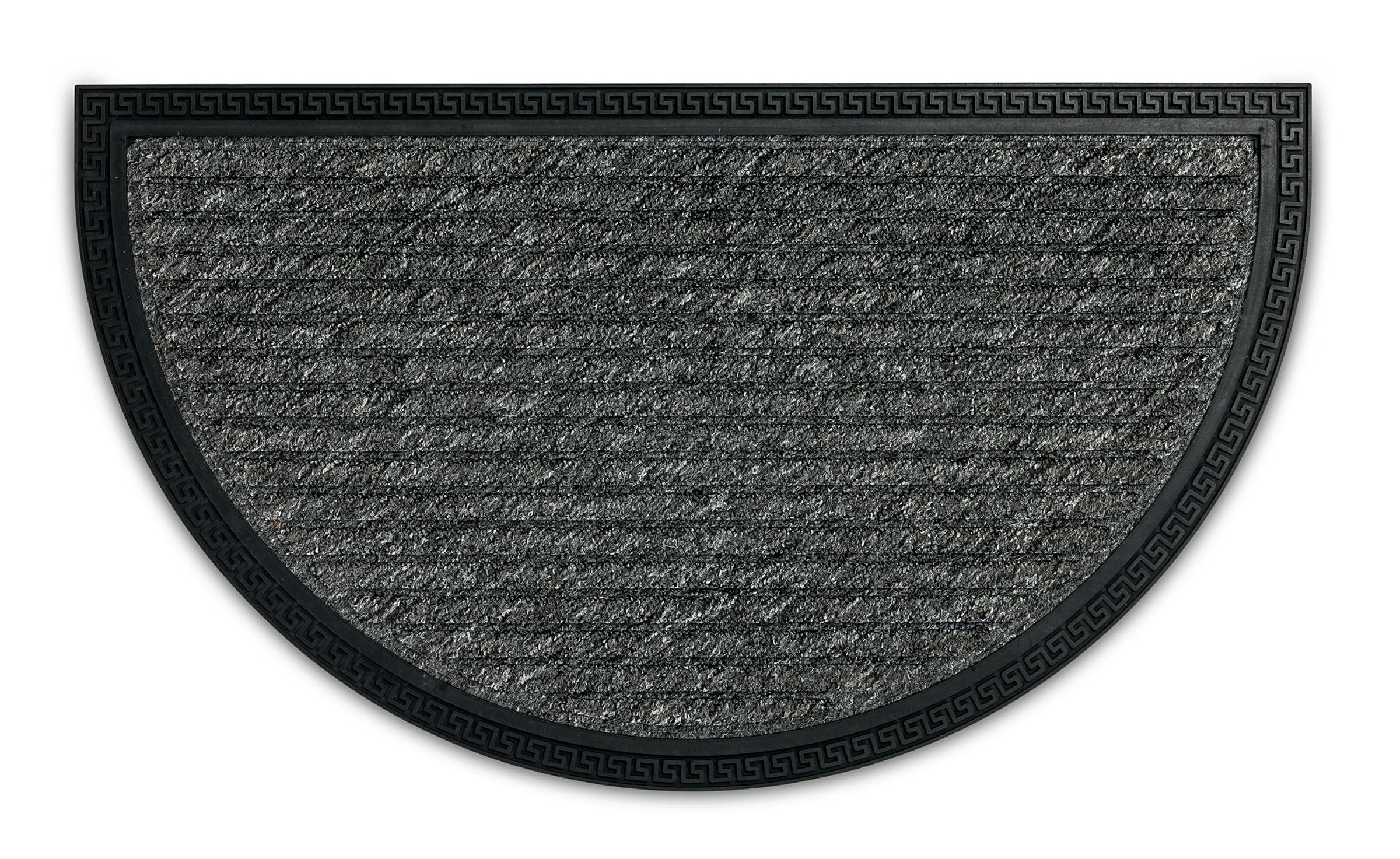 Border Star ca. 40x70cm halbrund D.001 C.040 grau