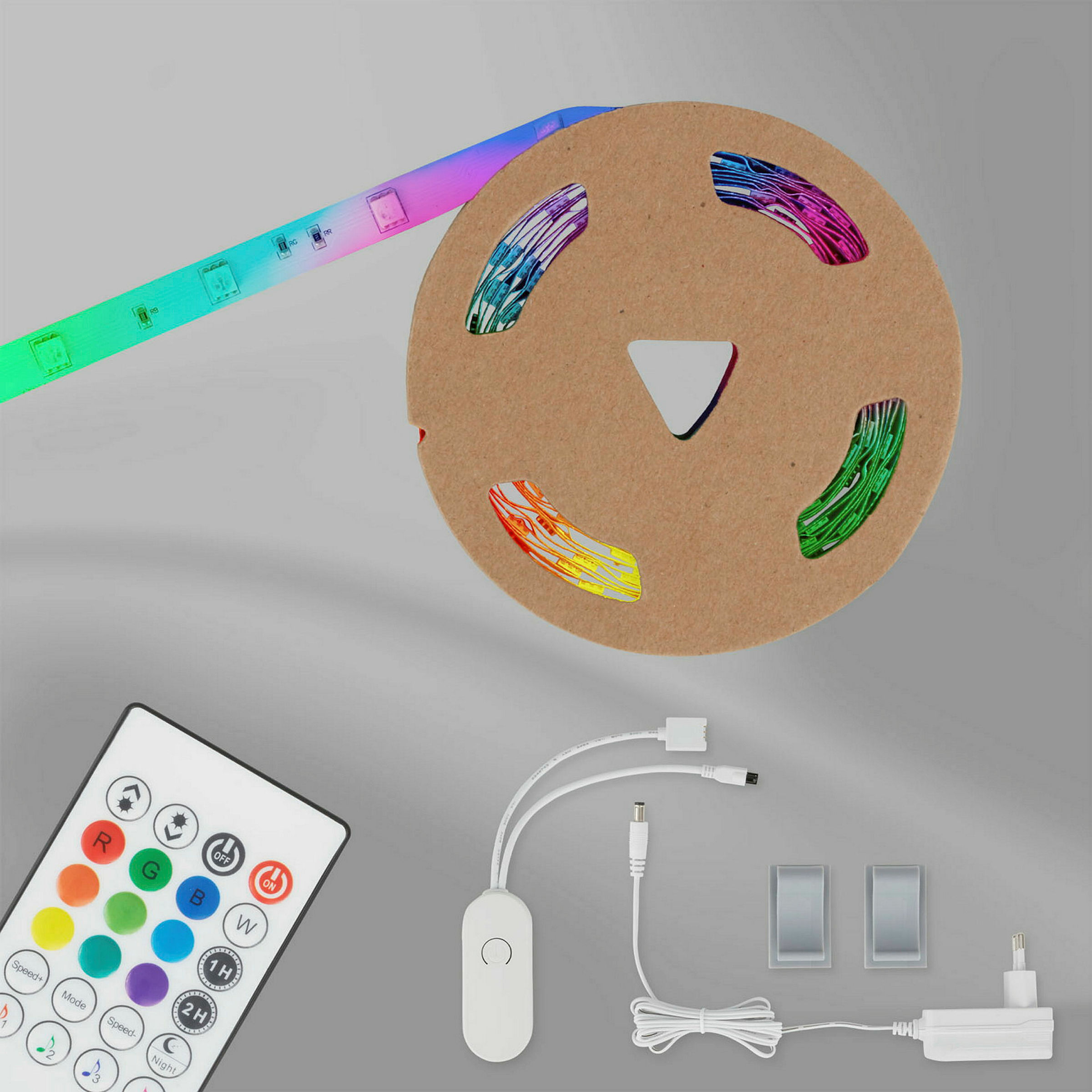 Magic RGB-LED Flexband, 3m, inkl. Musiksensor