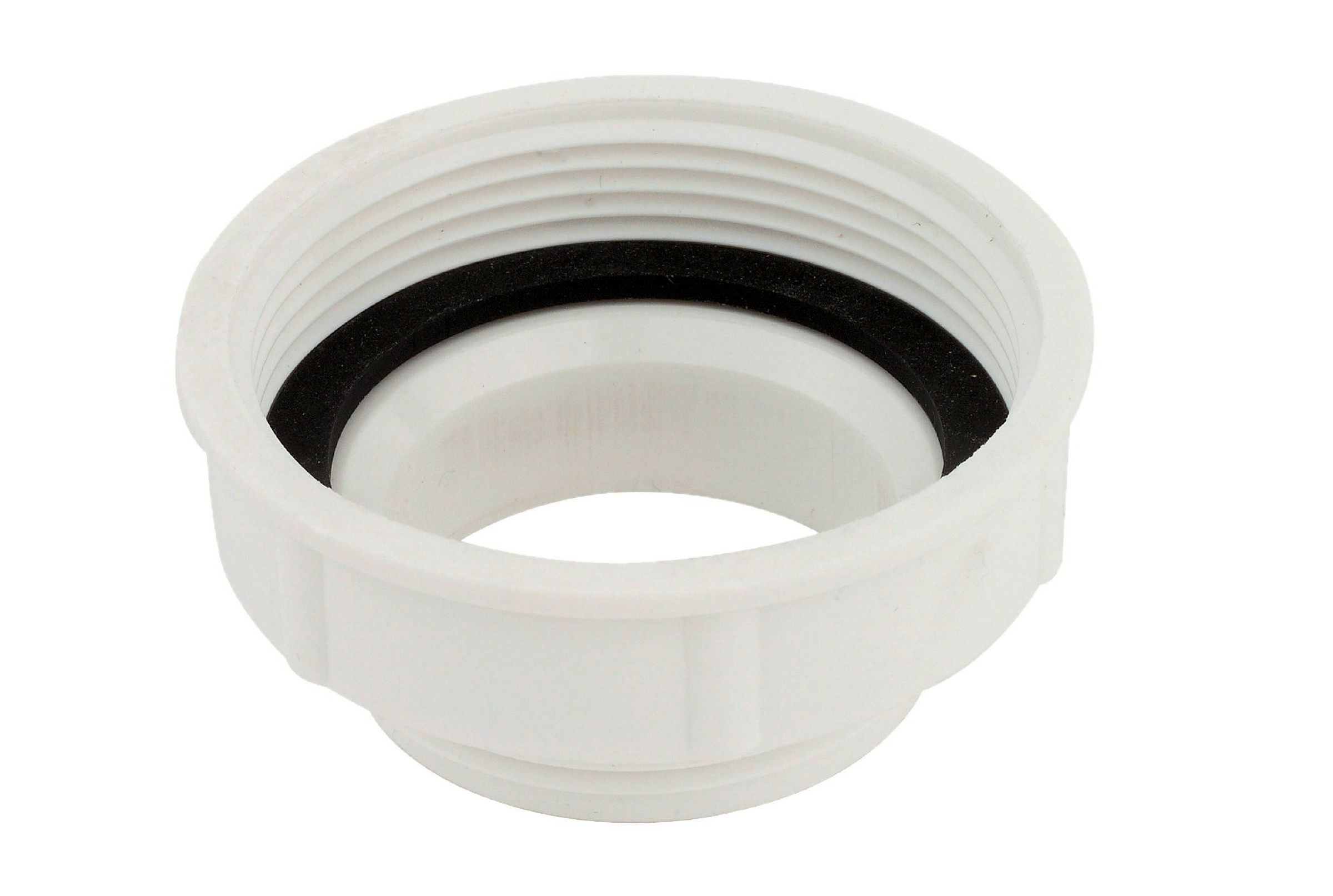 KS Reduzierstück, Weiß, 1 1/2''IG x 1 1/4''AG, für Siphon