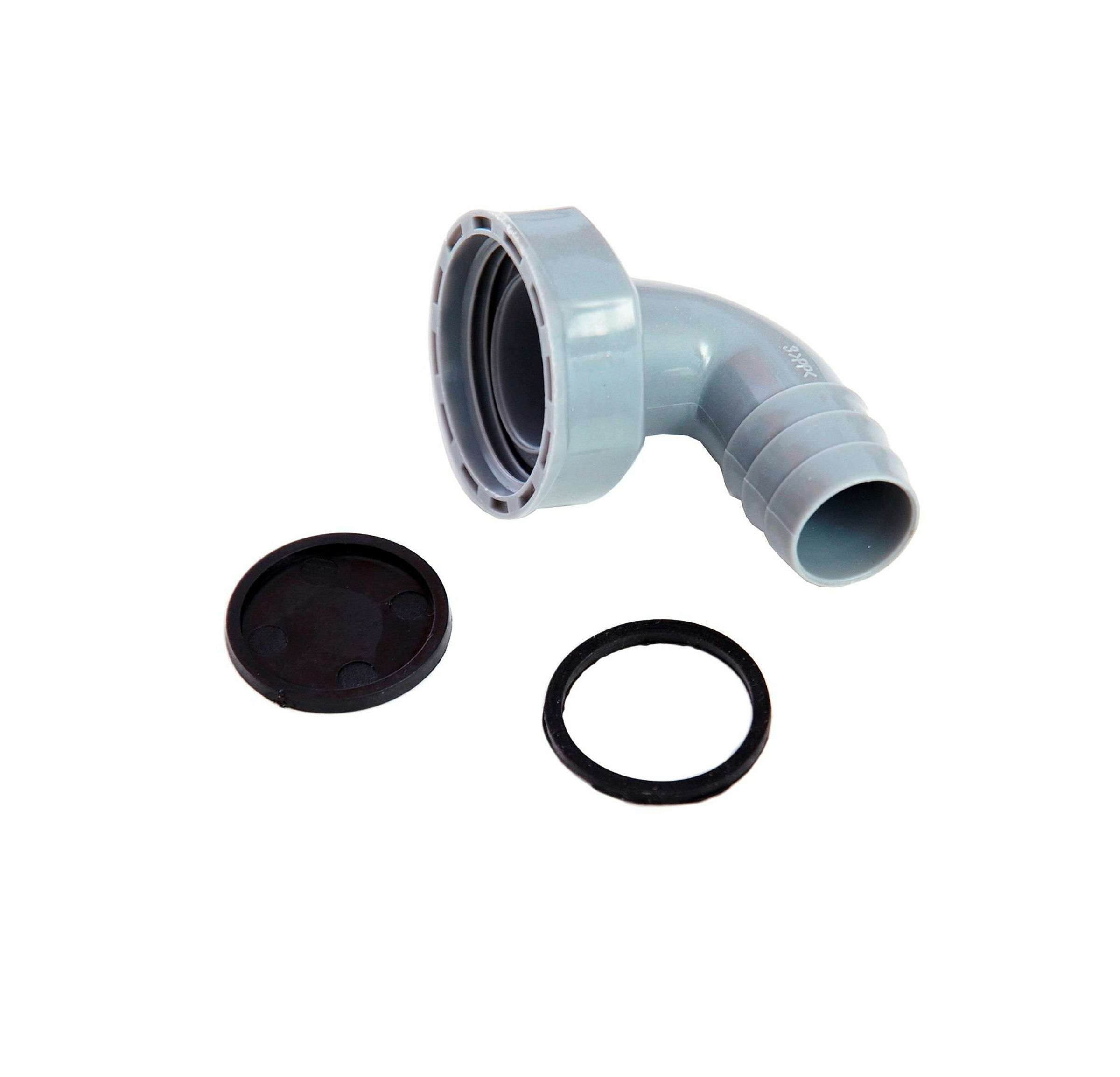 ECO-SAVE KS Geräteanschluss 90°, Grau, 1''IG x 3/4''T