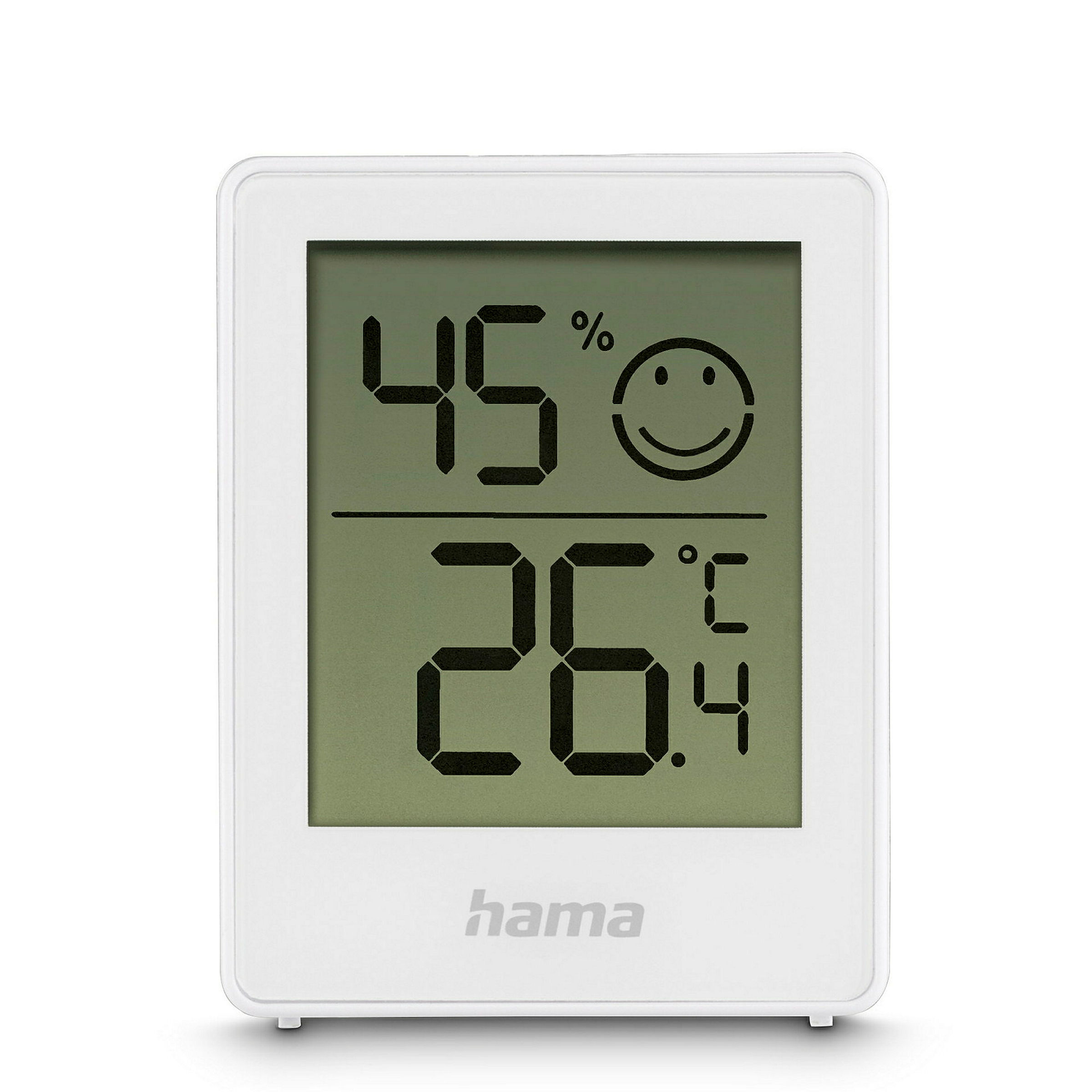 Hama Thermometer und Hygrometer'Baros'', digital, für innen, Weiß