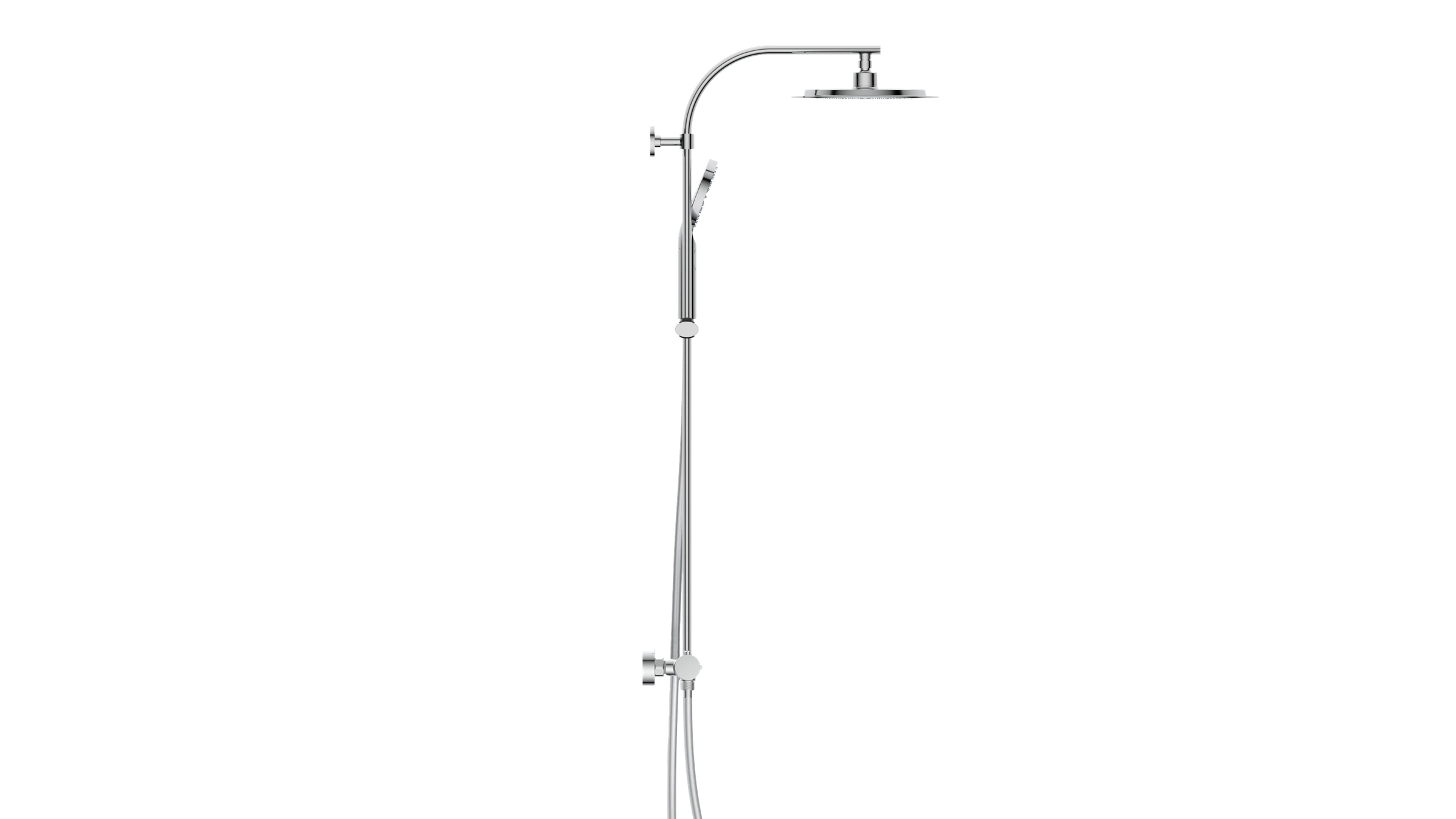 MADURA FRESH Überkopfbrause-Set, Chrom, mit Thermostatarmatur