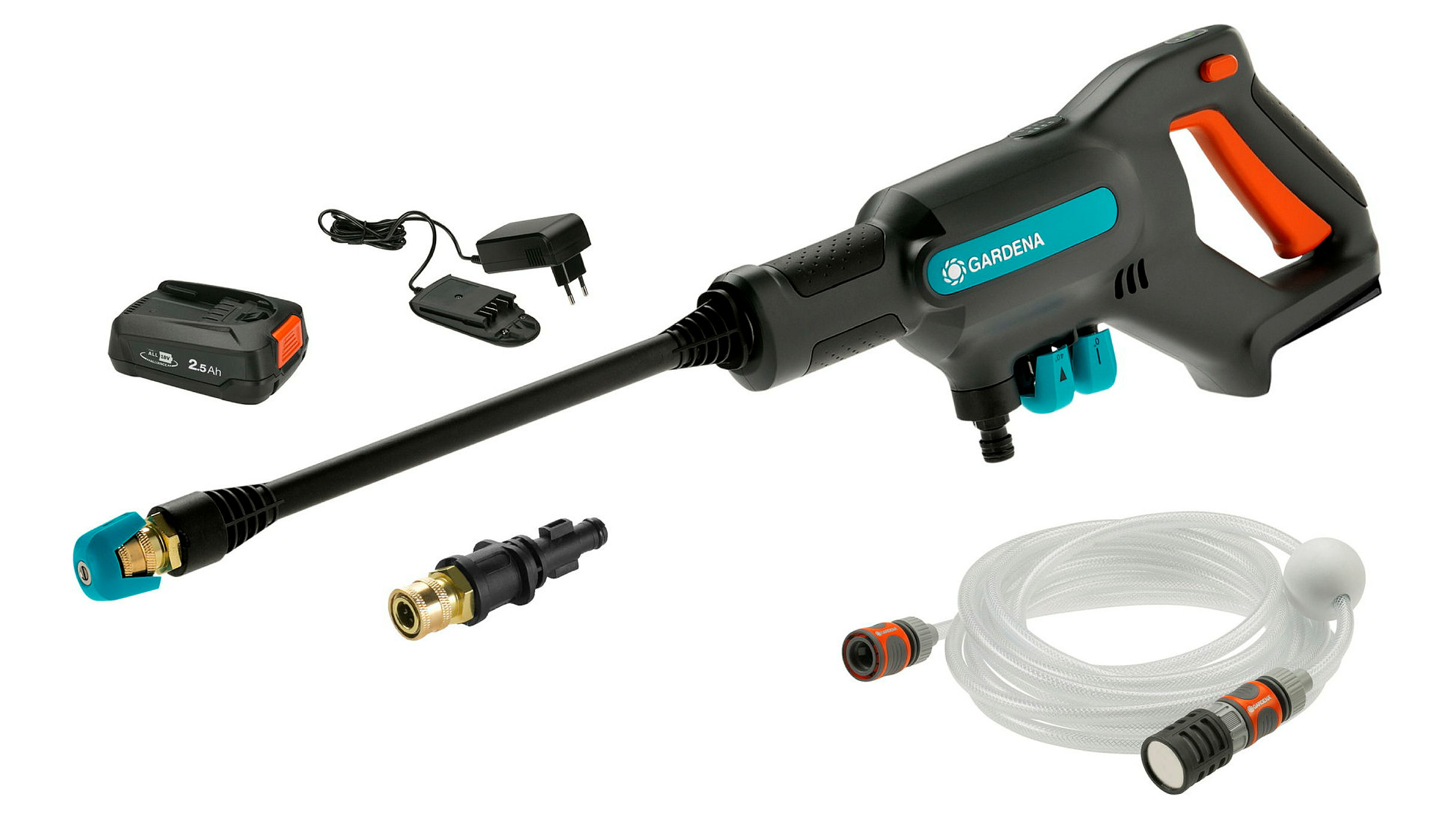 Akku-Mitteldruckreinger AquaClean 24/18V P4A Ready-To-Use Set - Aktion