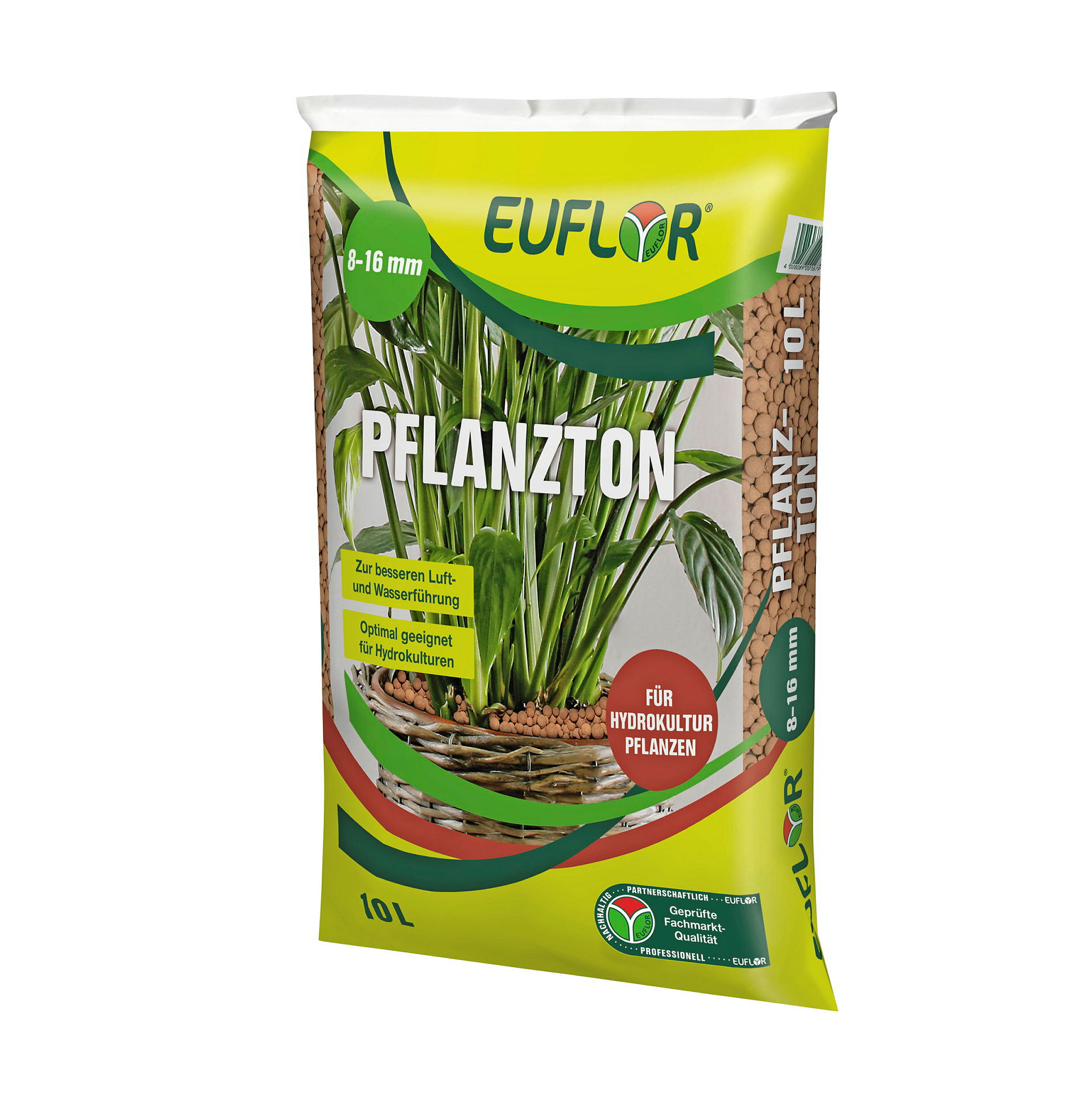 Euflor Pflanzton 8-16 mm 10 L, auf HP, VE 48 Display
