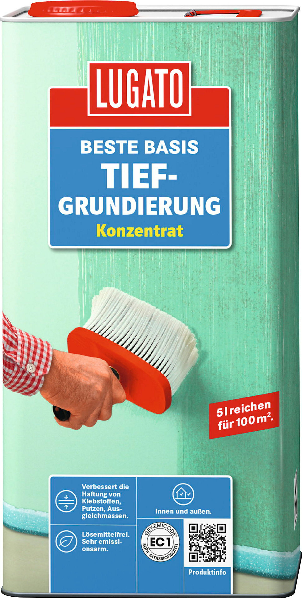 Konzentrierte Grundierung für Bodenausgleichsmassen