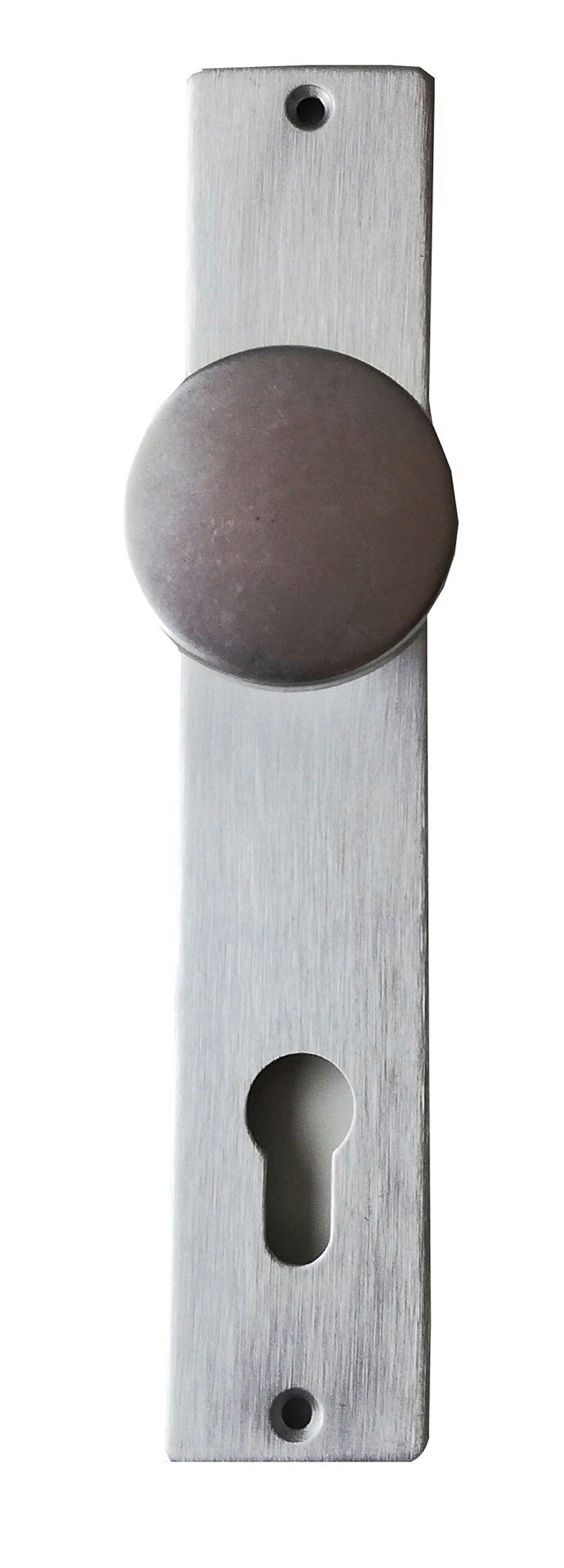 Alu-Knopflangschild