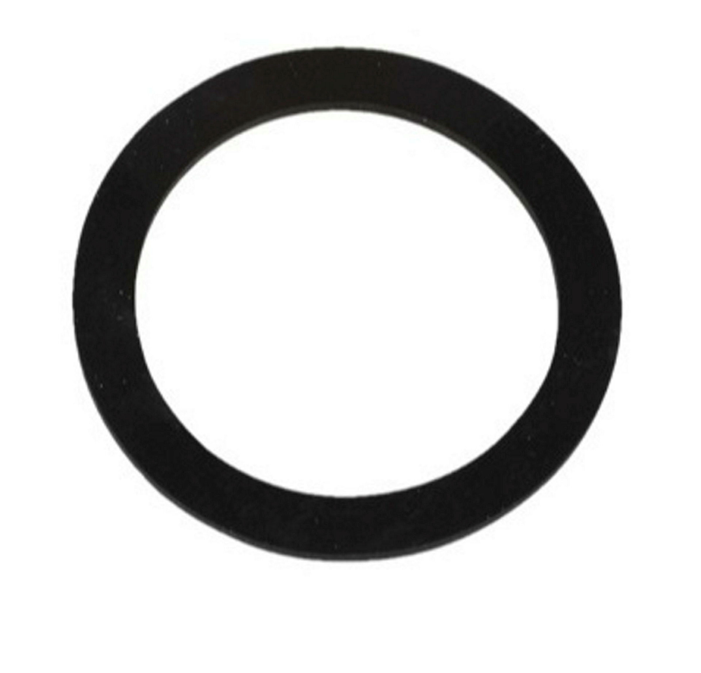 Flachdichtung, Silikon, 30 mm x 39 mm x 2 mm, für 1 1/4'' für Siphon (3x)